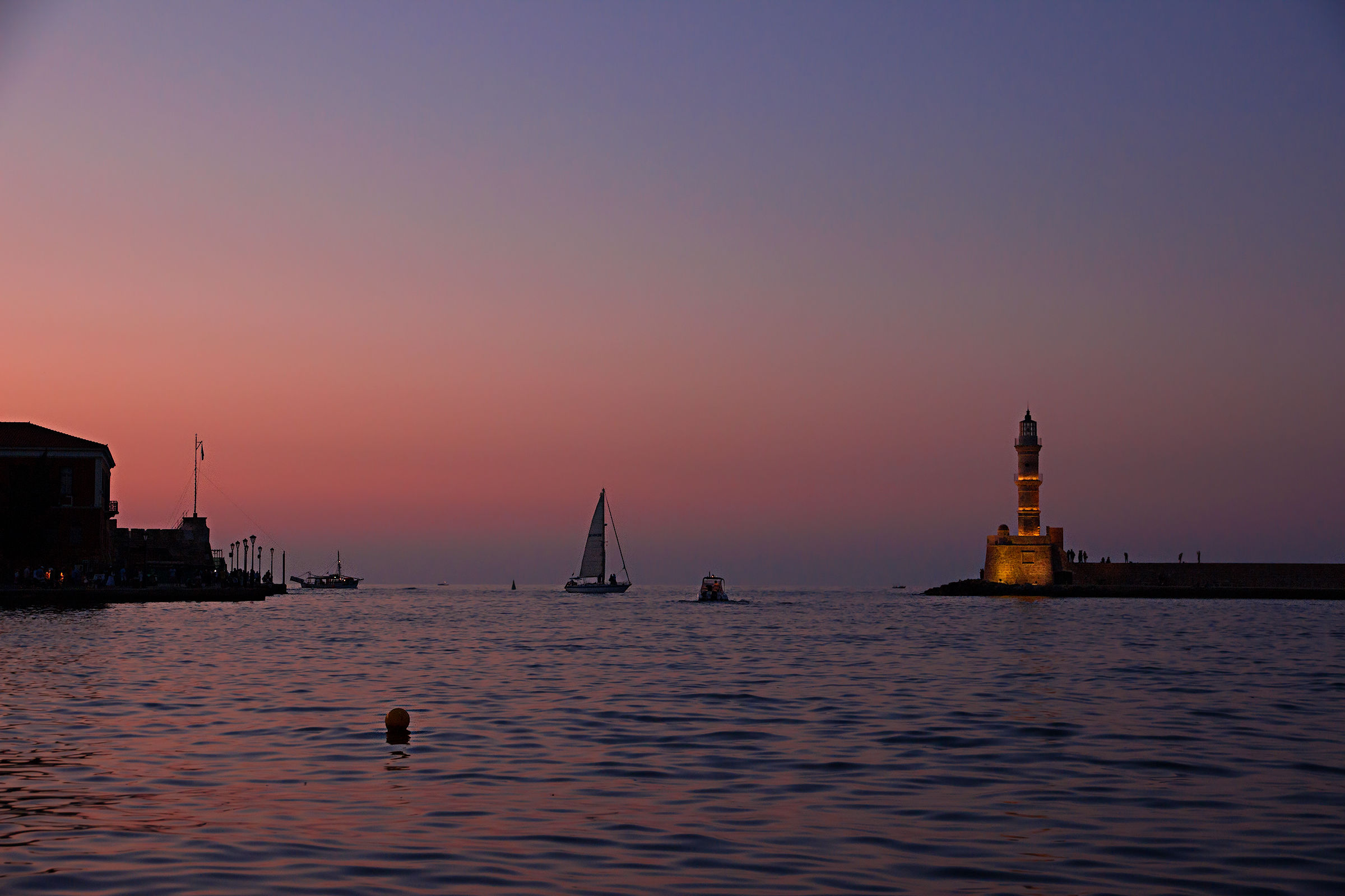 Sunset in Chania
