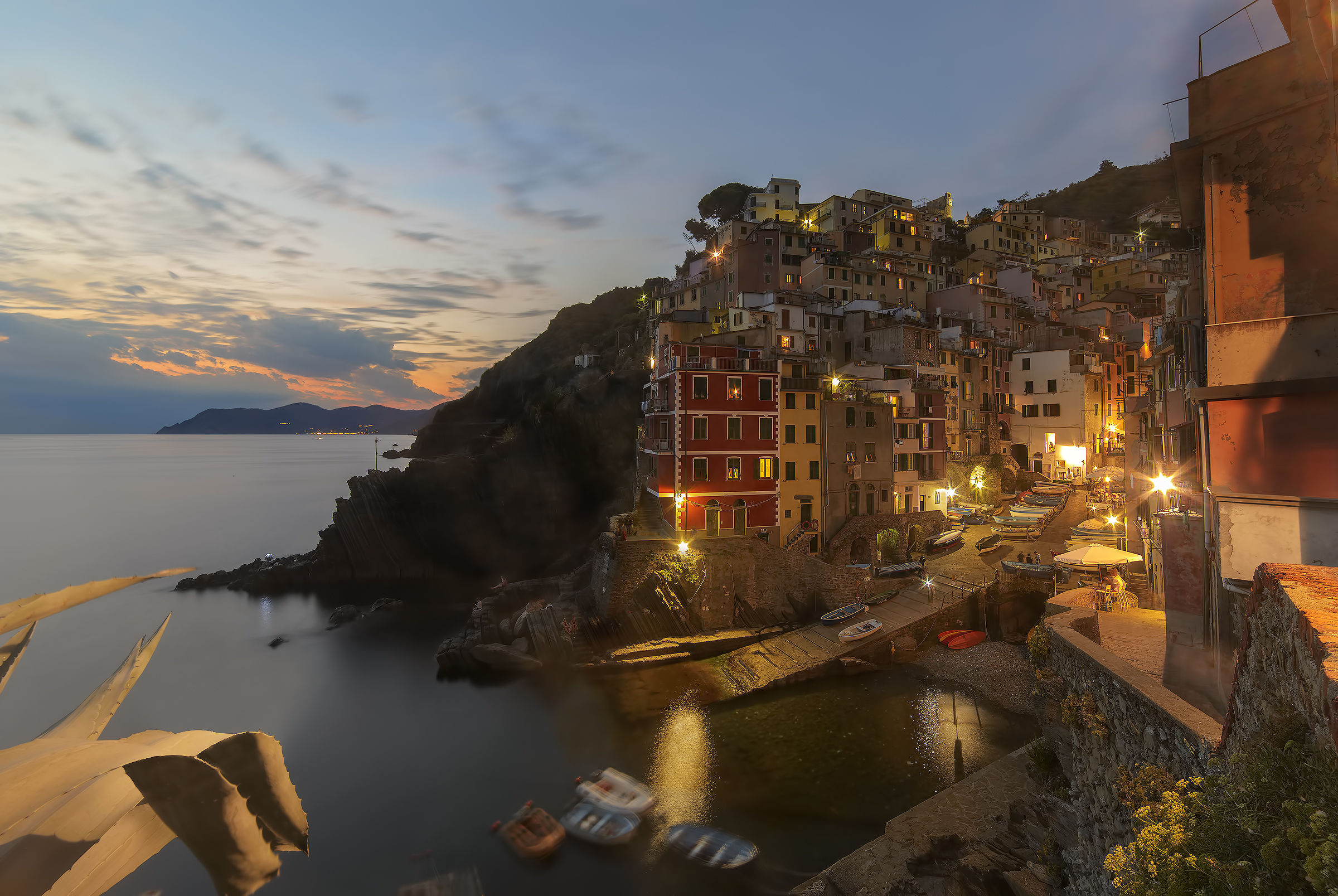 Sunset in Riomaggiore