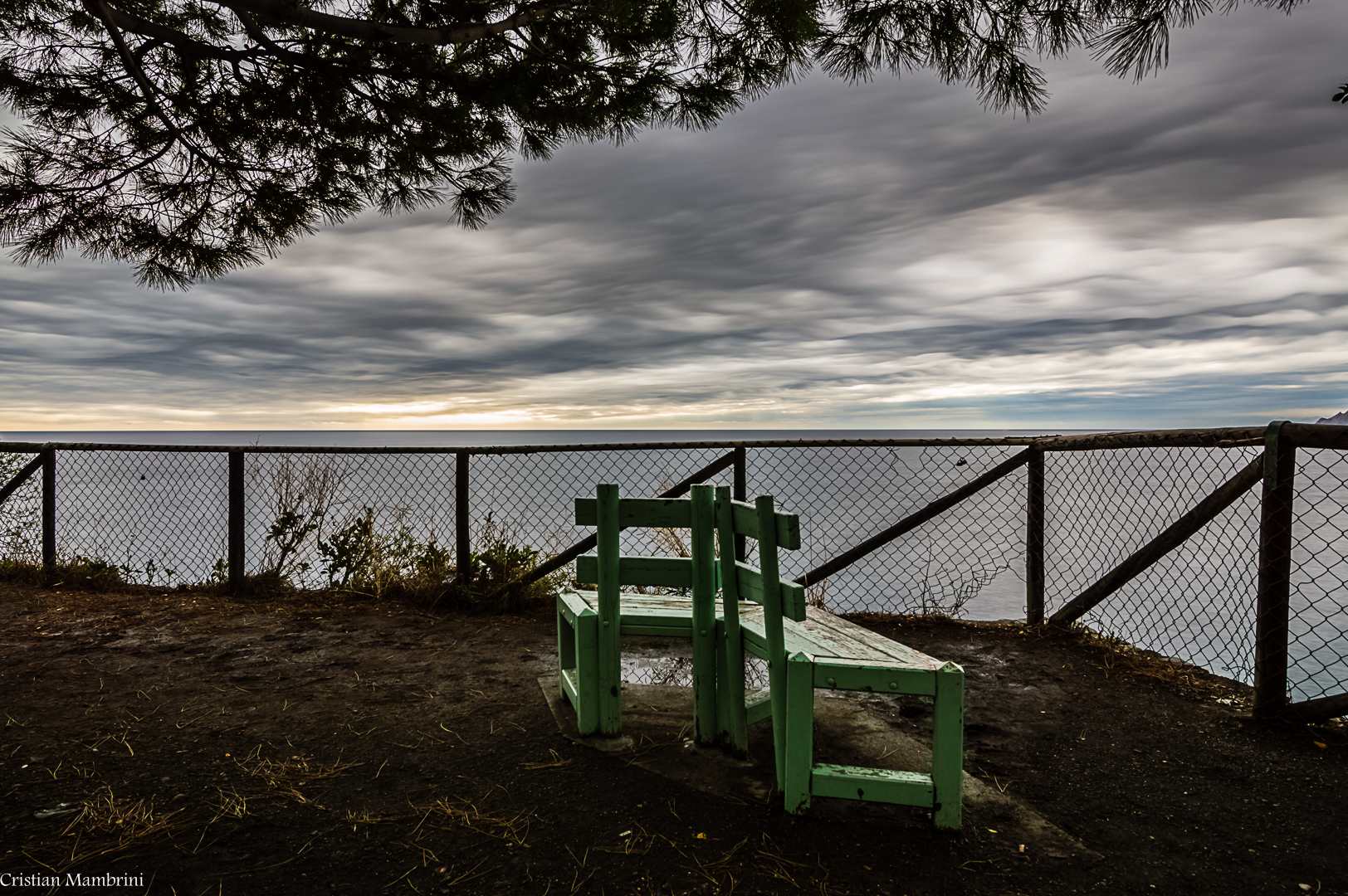 la solitudine di una panchina