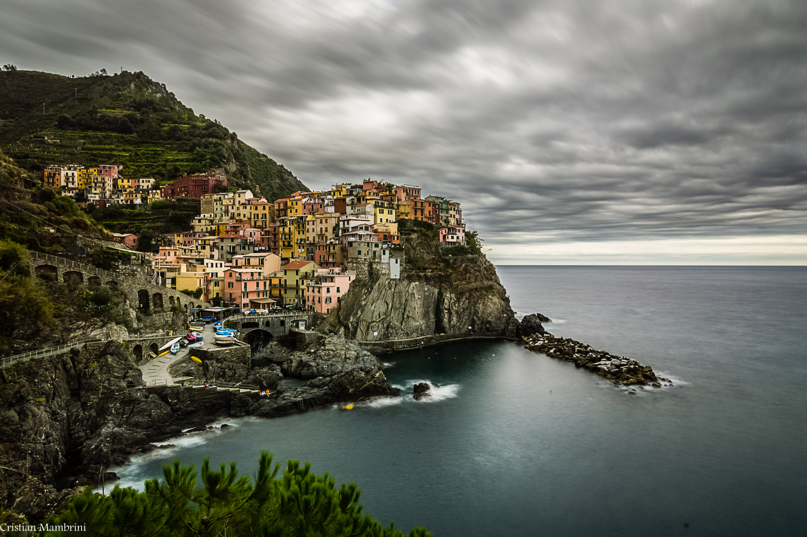 the classic picture of Manarola