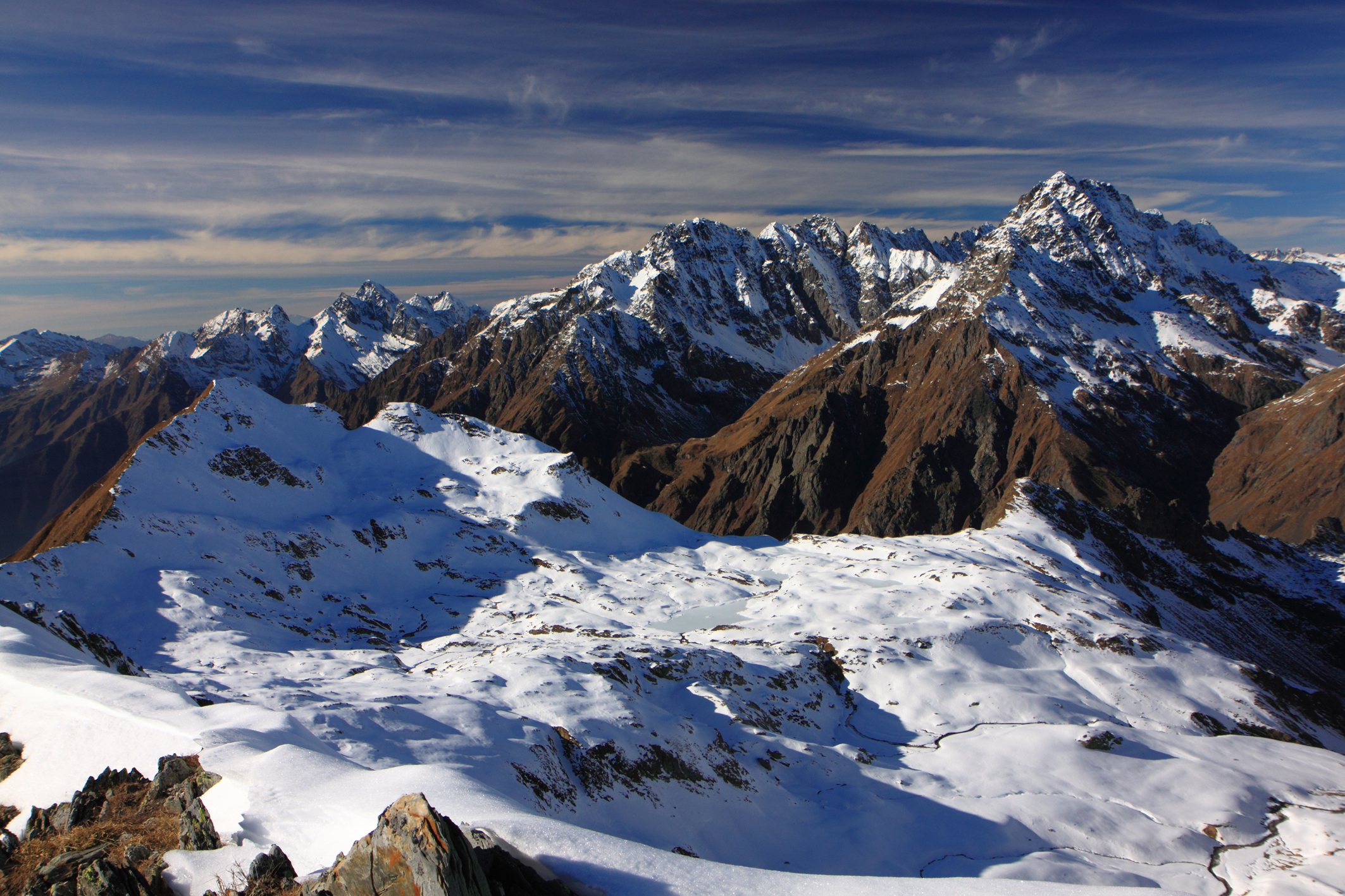 le alpi orobiche - inizio inverno