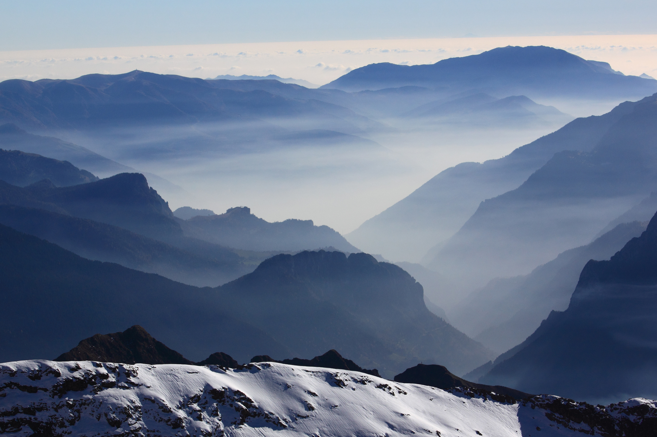 sfumature d'alta montagna sul Sebino