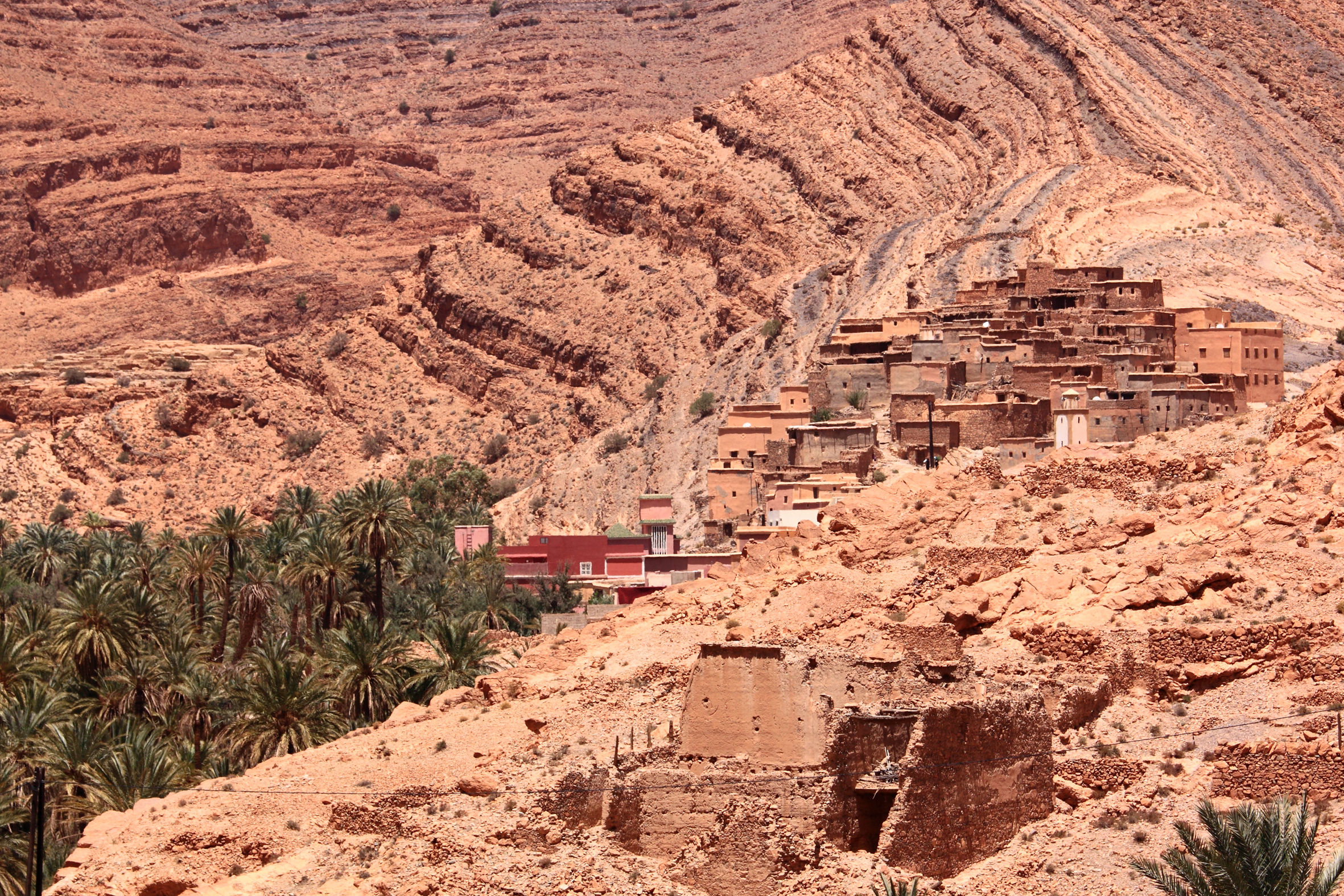 Berber village abandoned