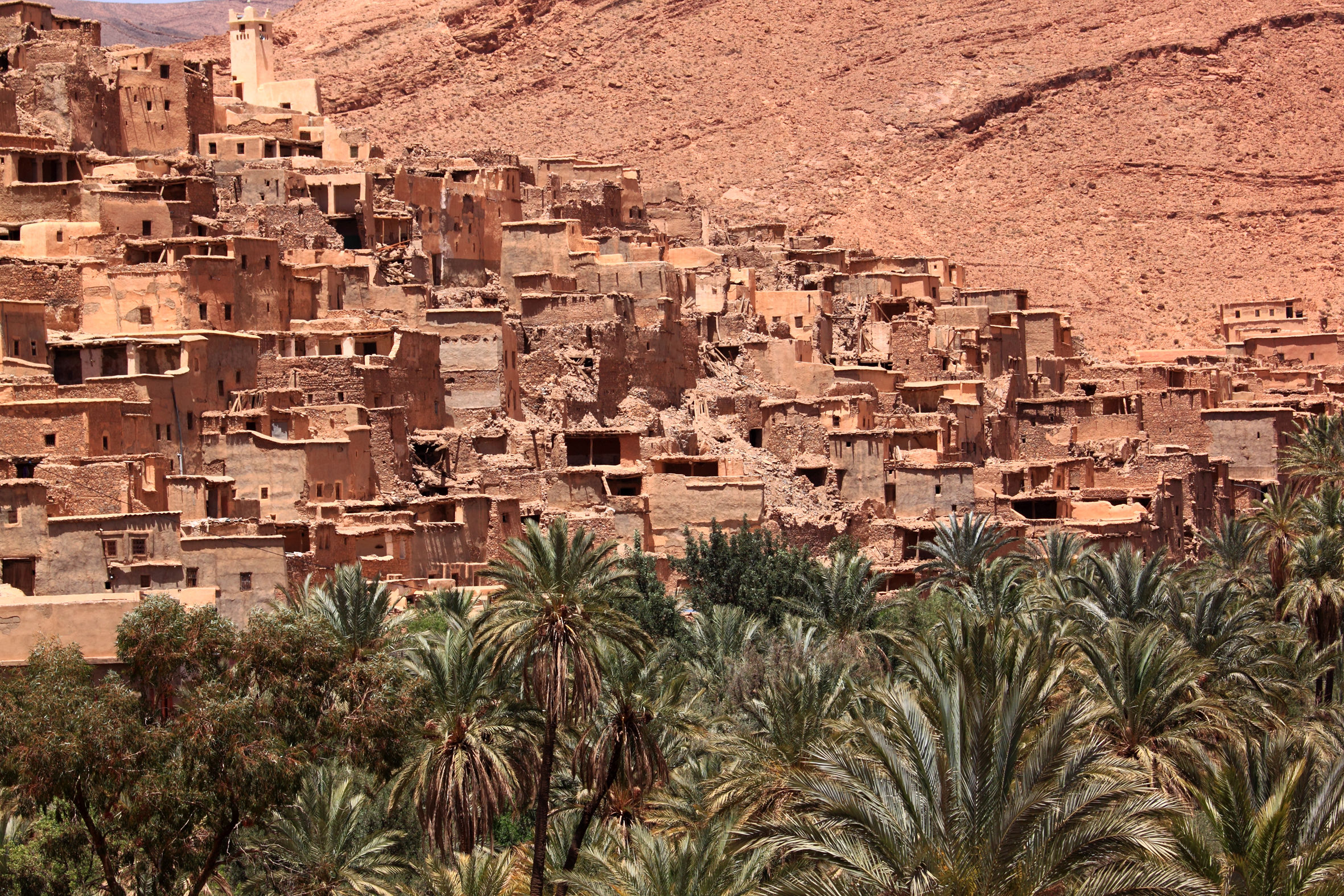 Berber village abandoned