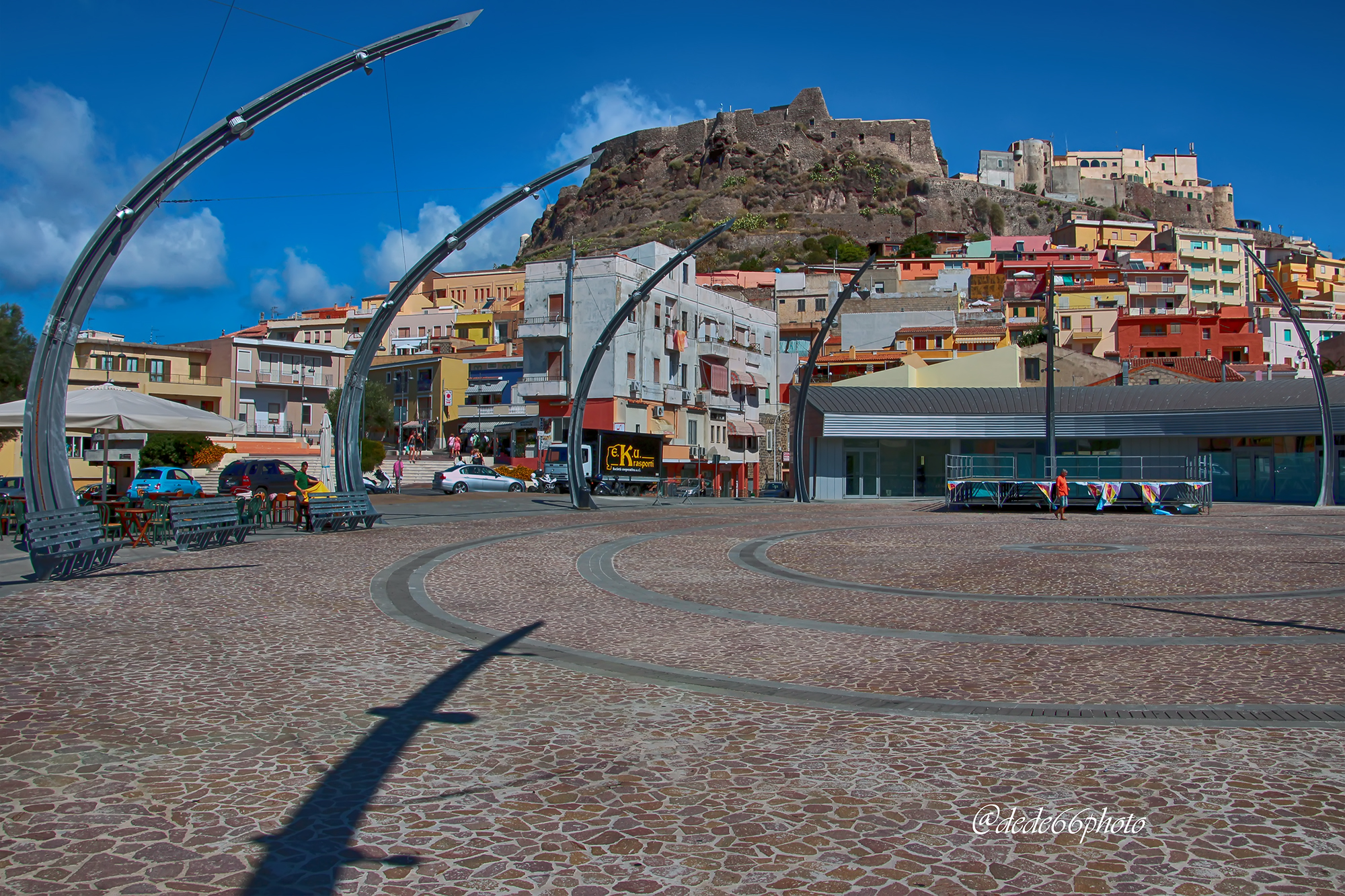 Castelsardo Vista dalla nuova Piazza