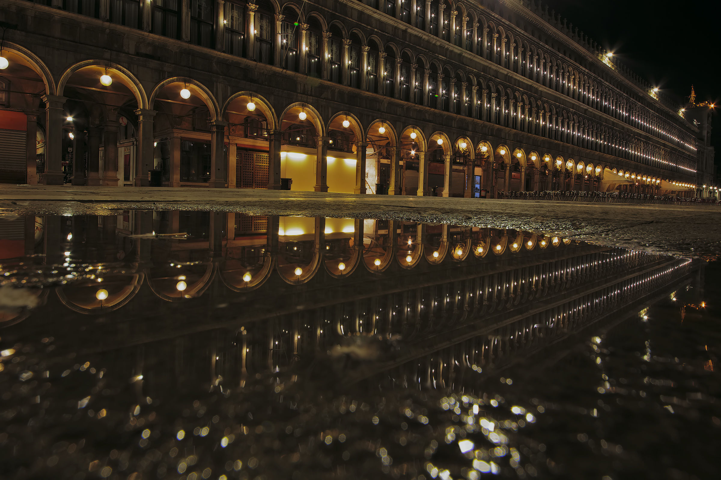Venice by night
