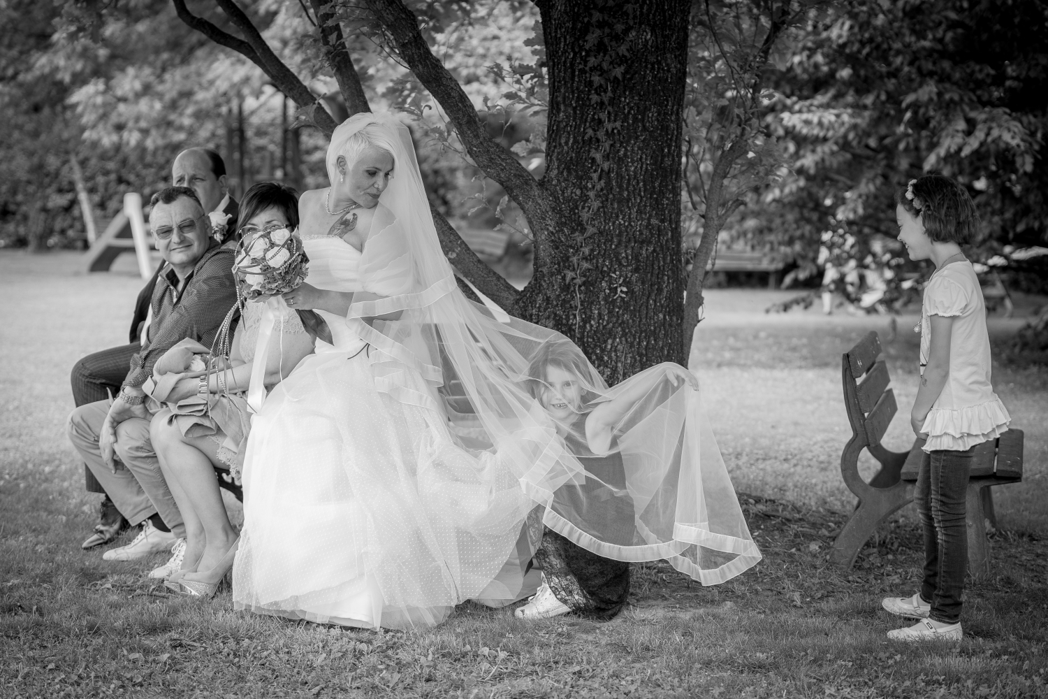 In the veil of mother