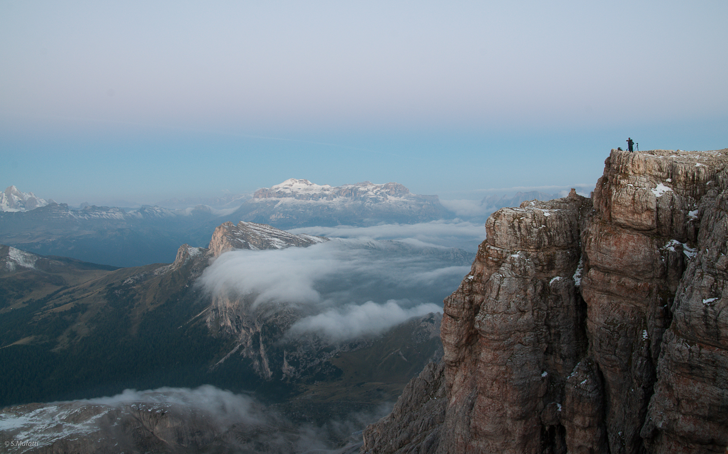 Alba al rifugio Lagazuoi