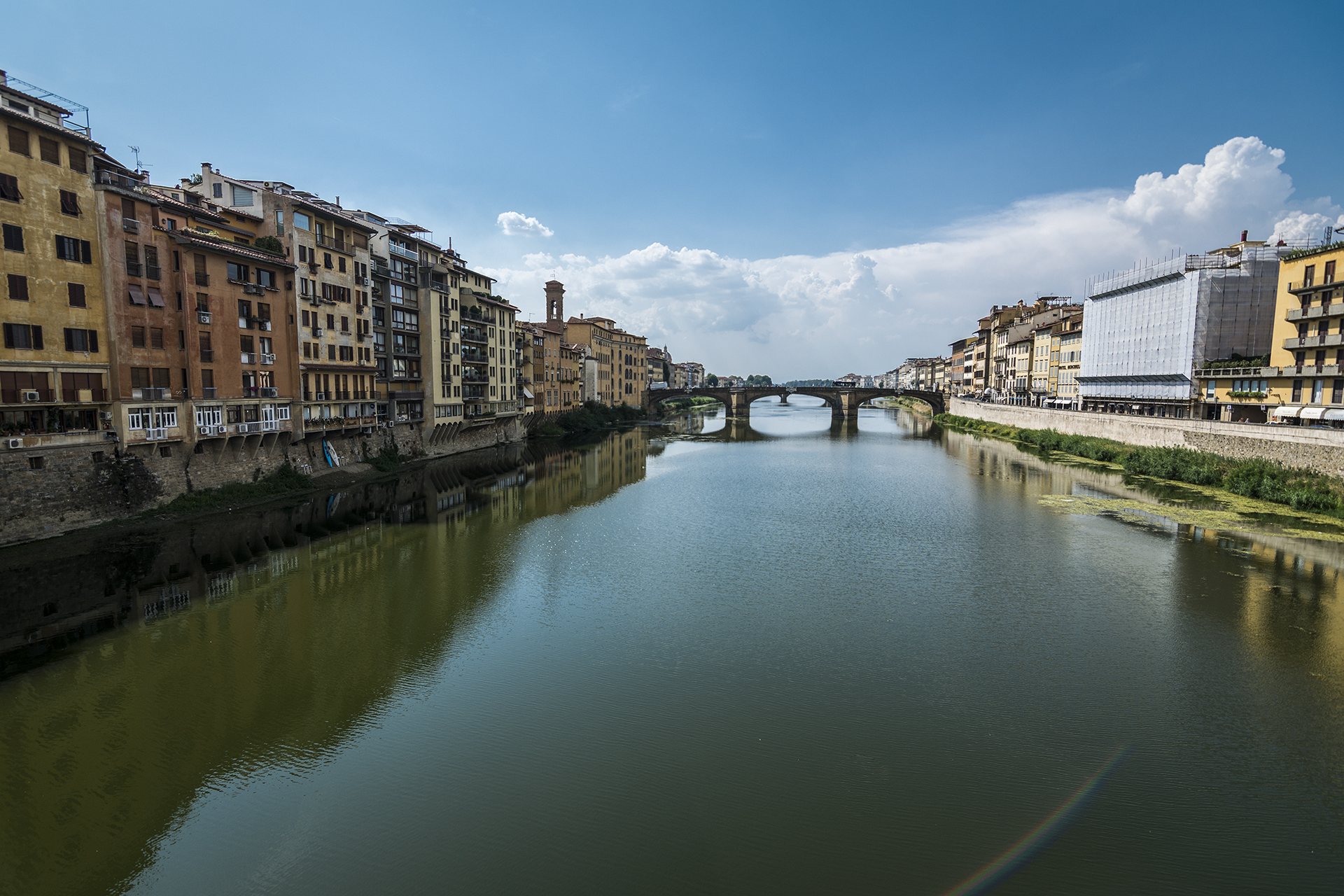 Florence view from the old bridge