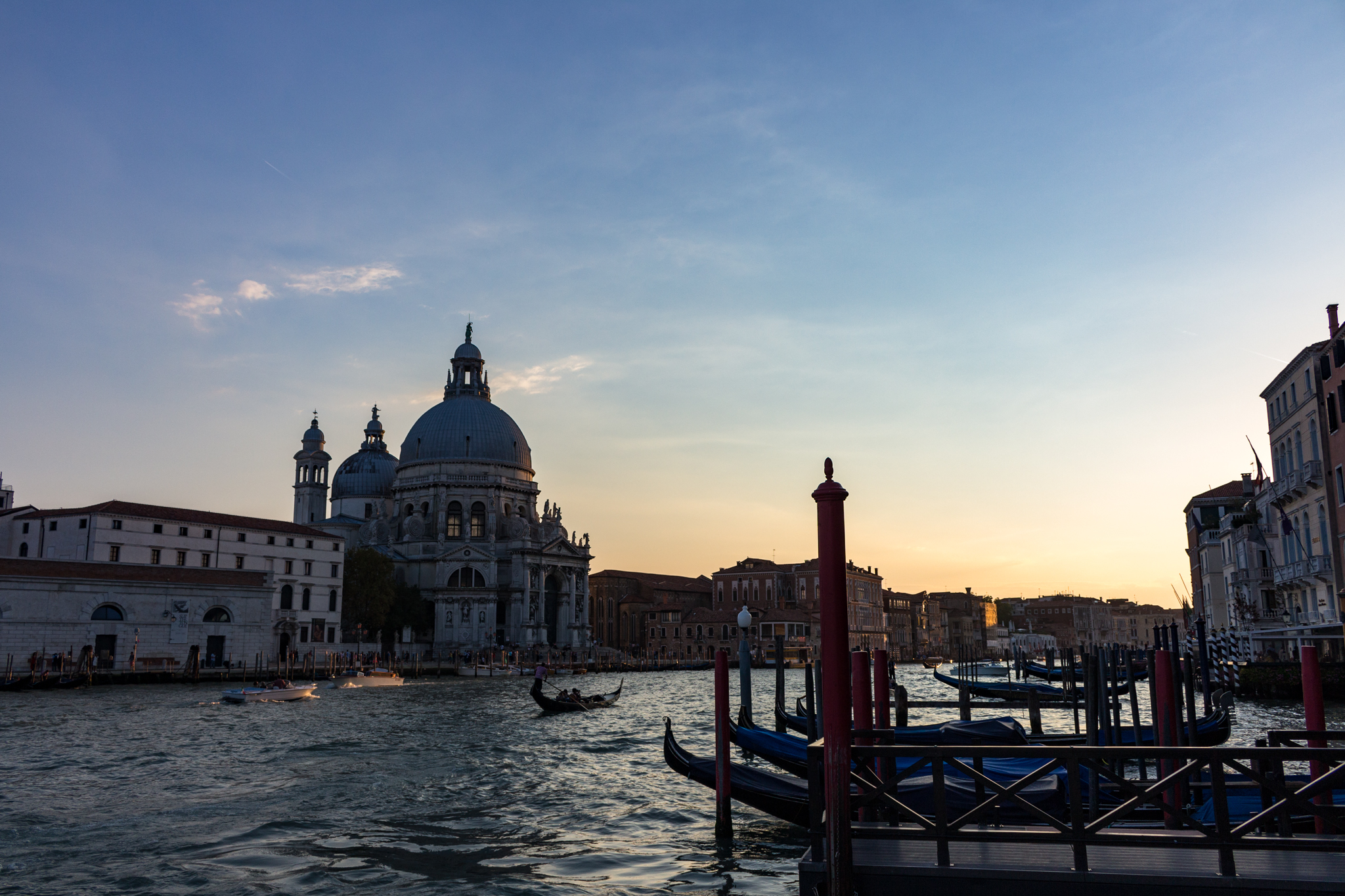Santa Maria della Salute.. Verso il tramonto