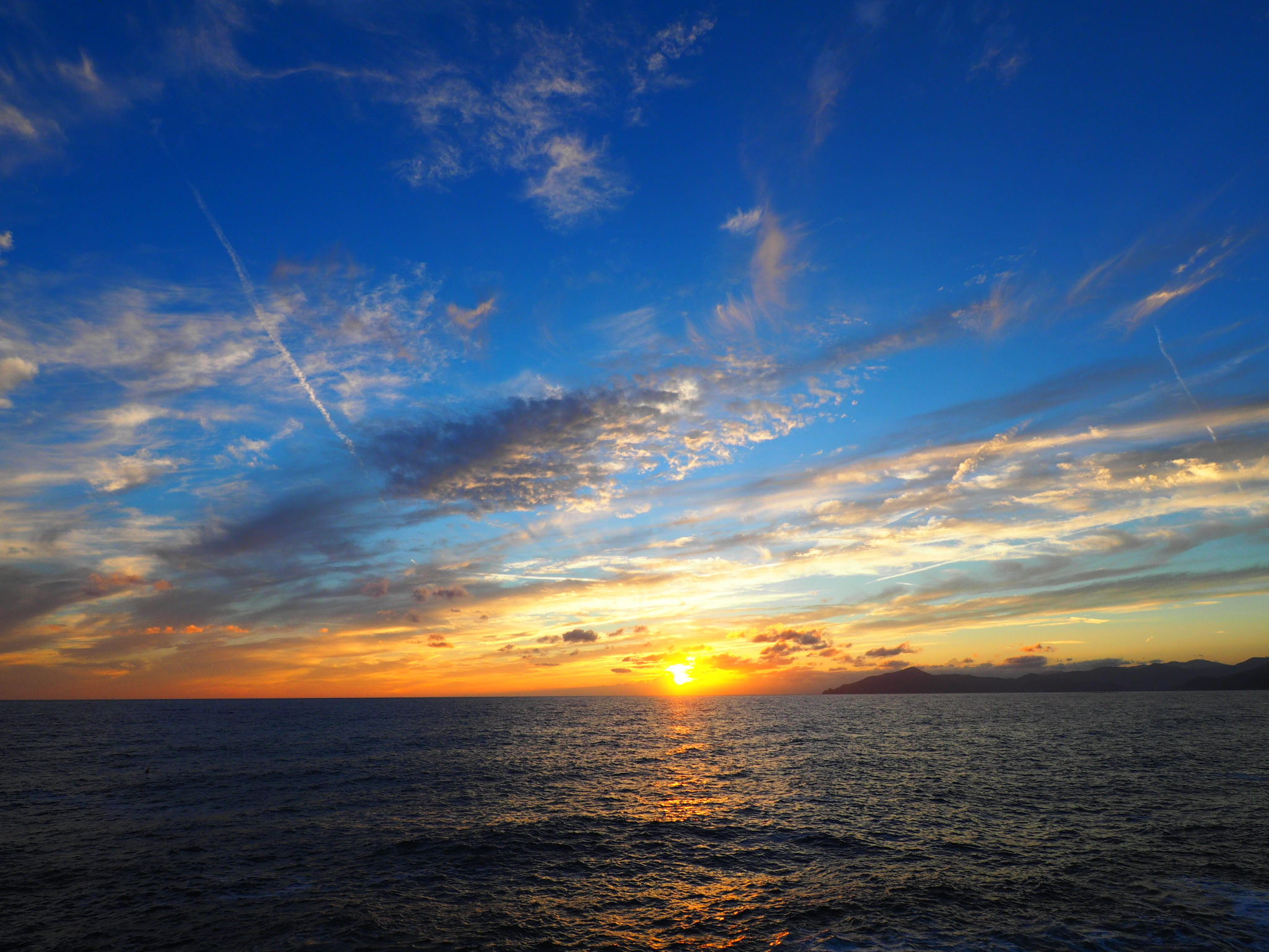 Tramonto a Sestri Levante