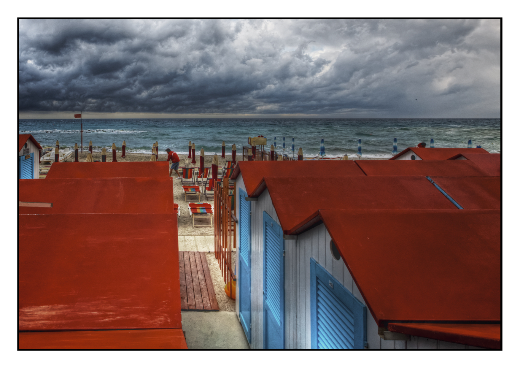 si rientra dalla spiaggia