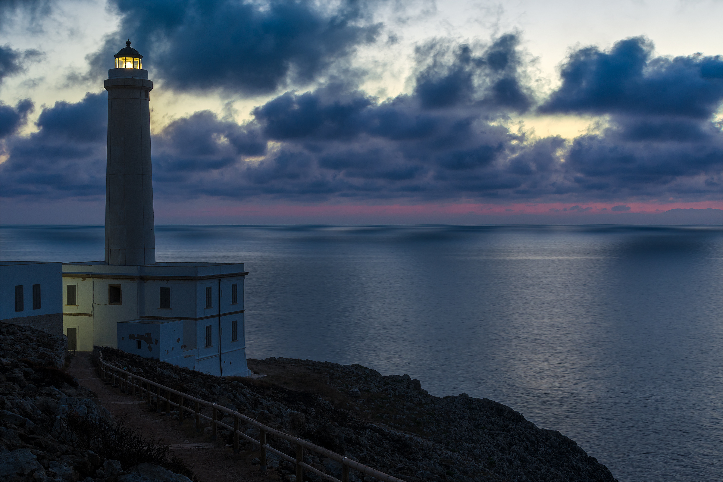 Waiting for the dawn ..