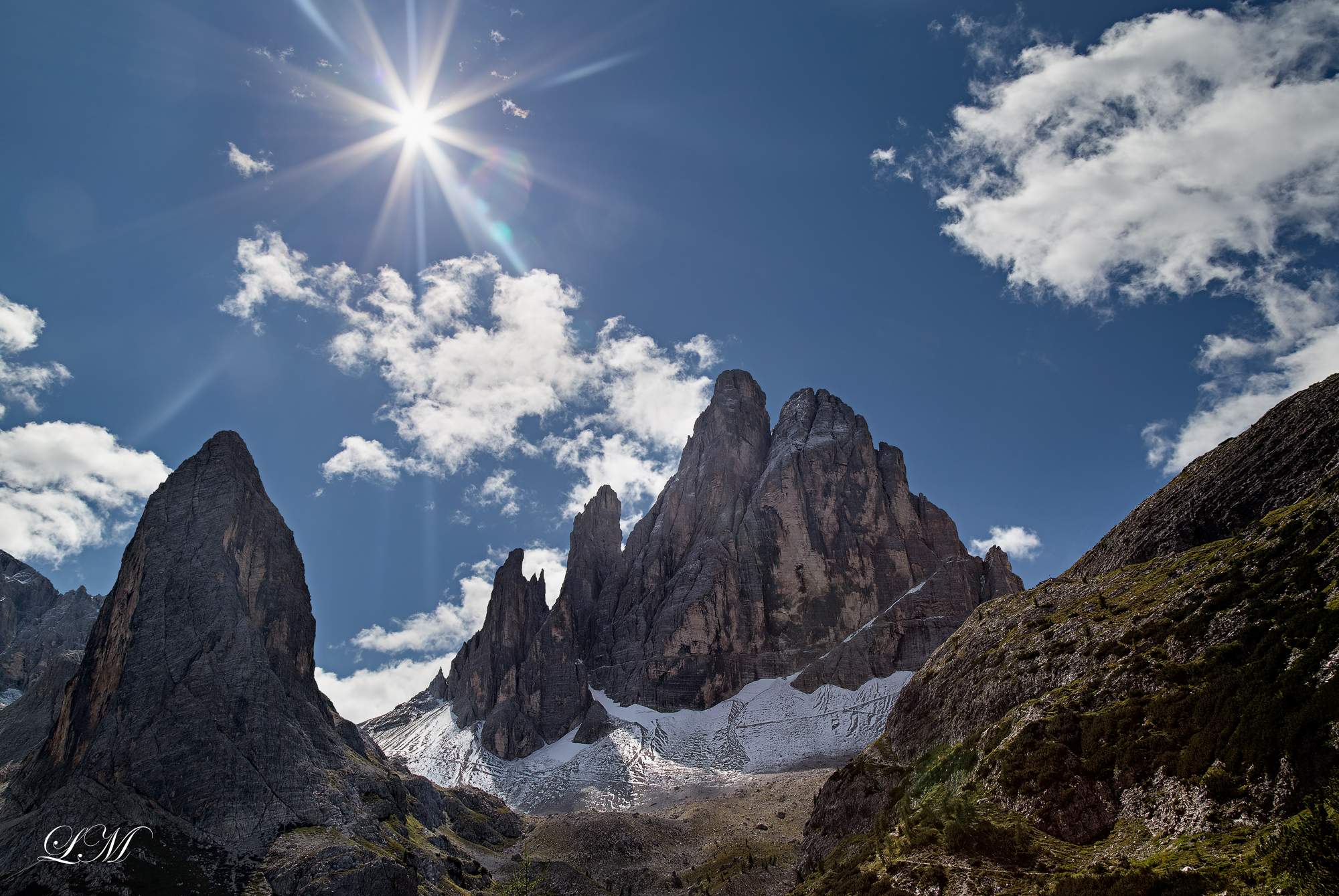 The Croda dei Toni (top Twelve Sesto)
