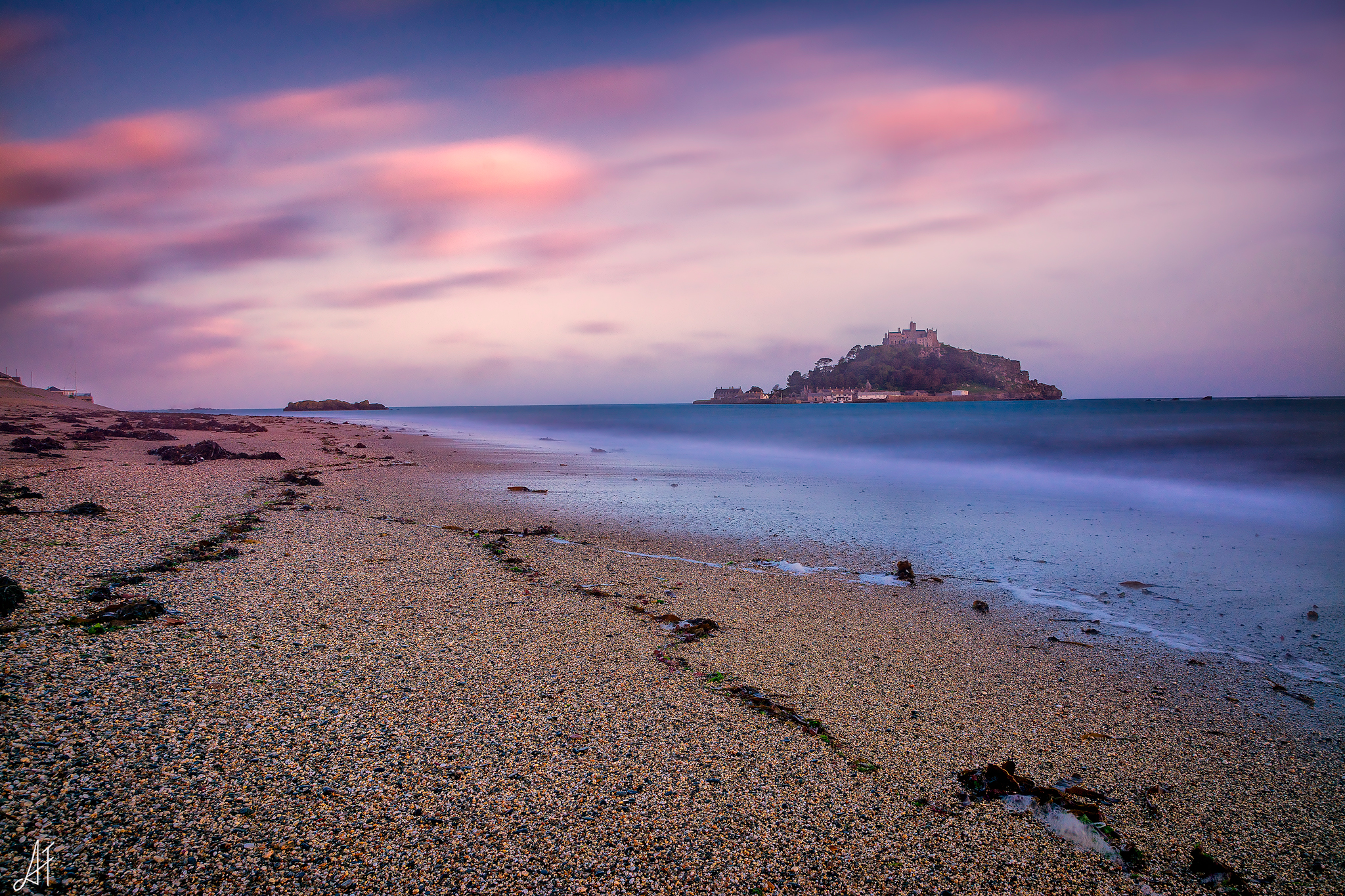 Tramonto al St.Micheal Mont,Marazion