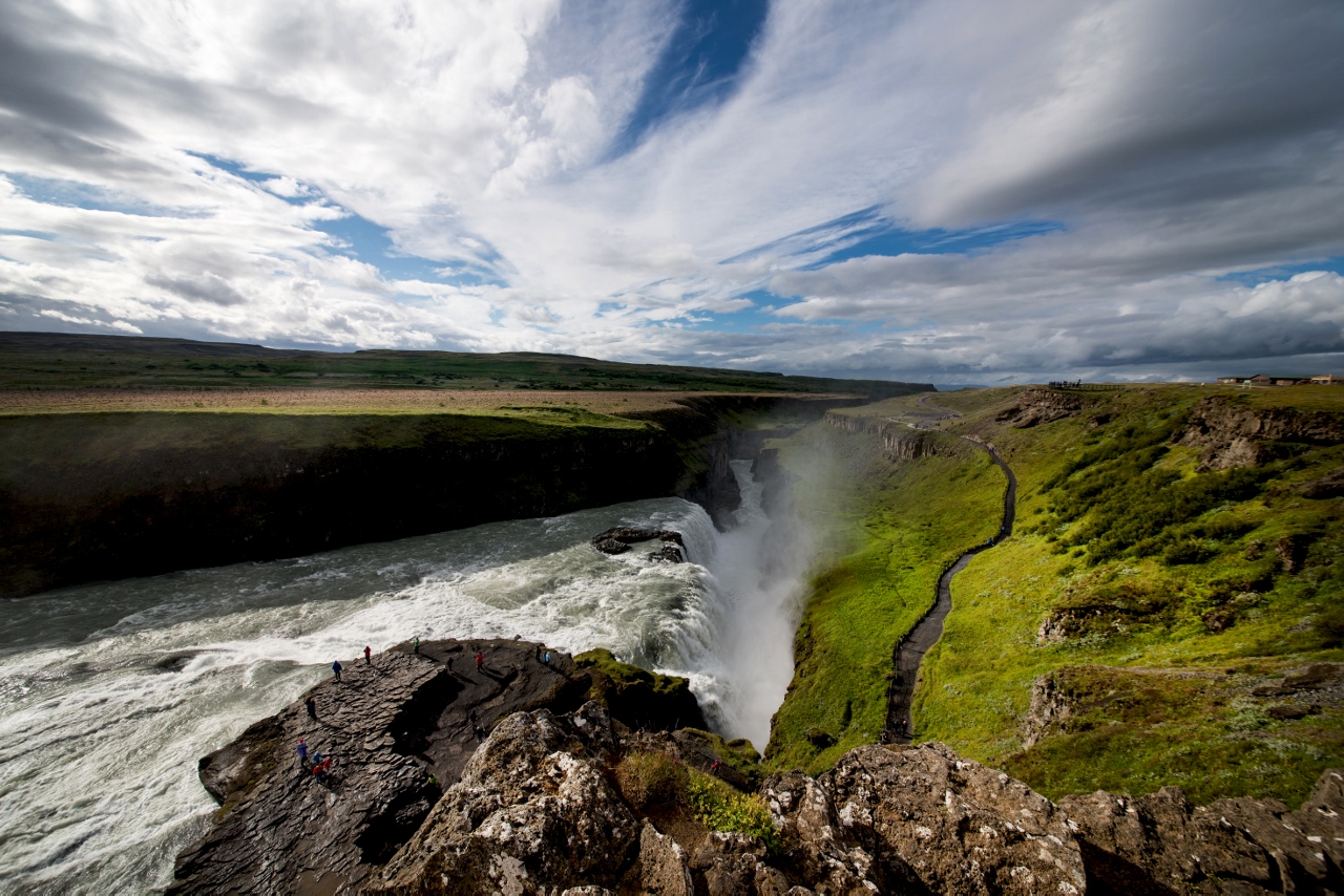 Gullfoss waterfall
