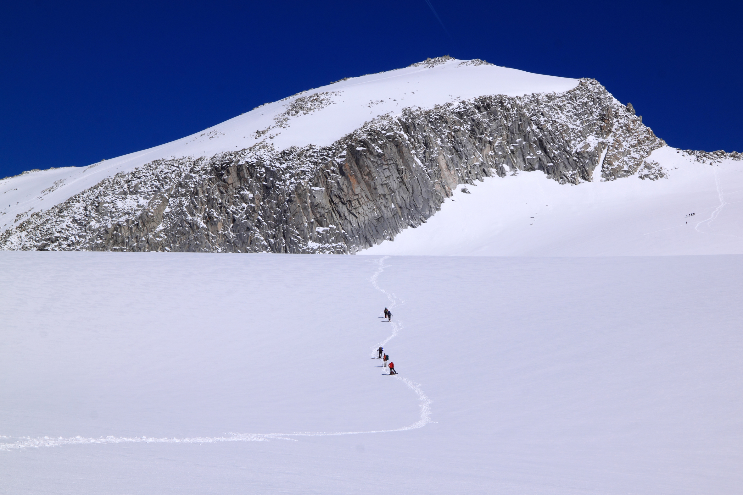 neve fresca in Adamello