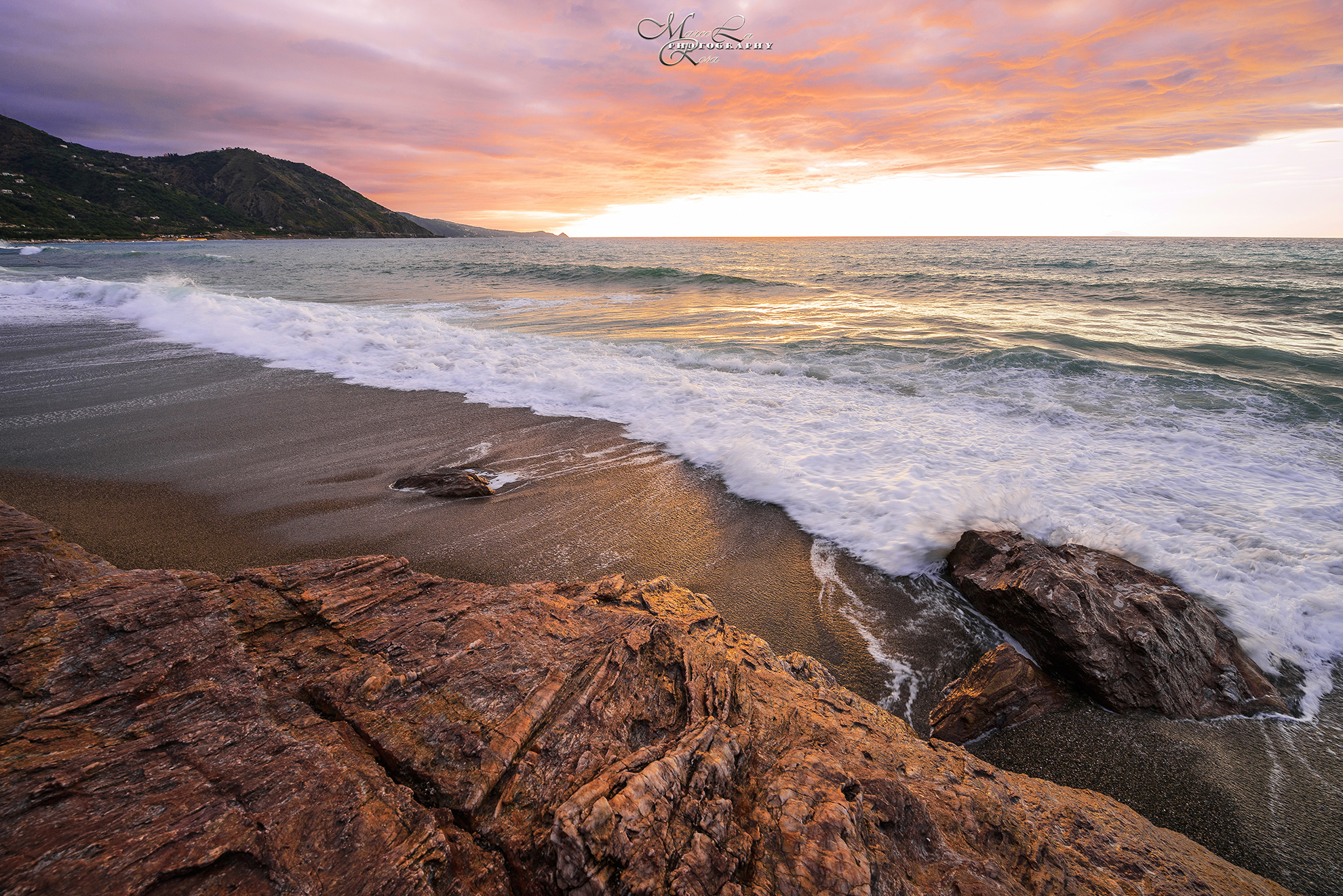 Sunset in Gioiosa Marea