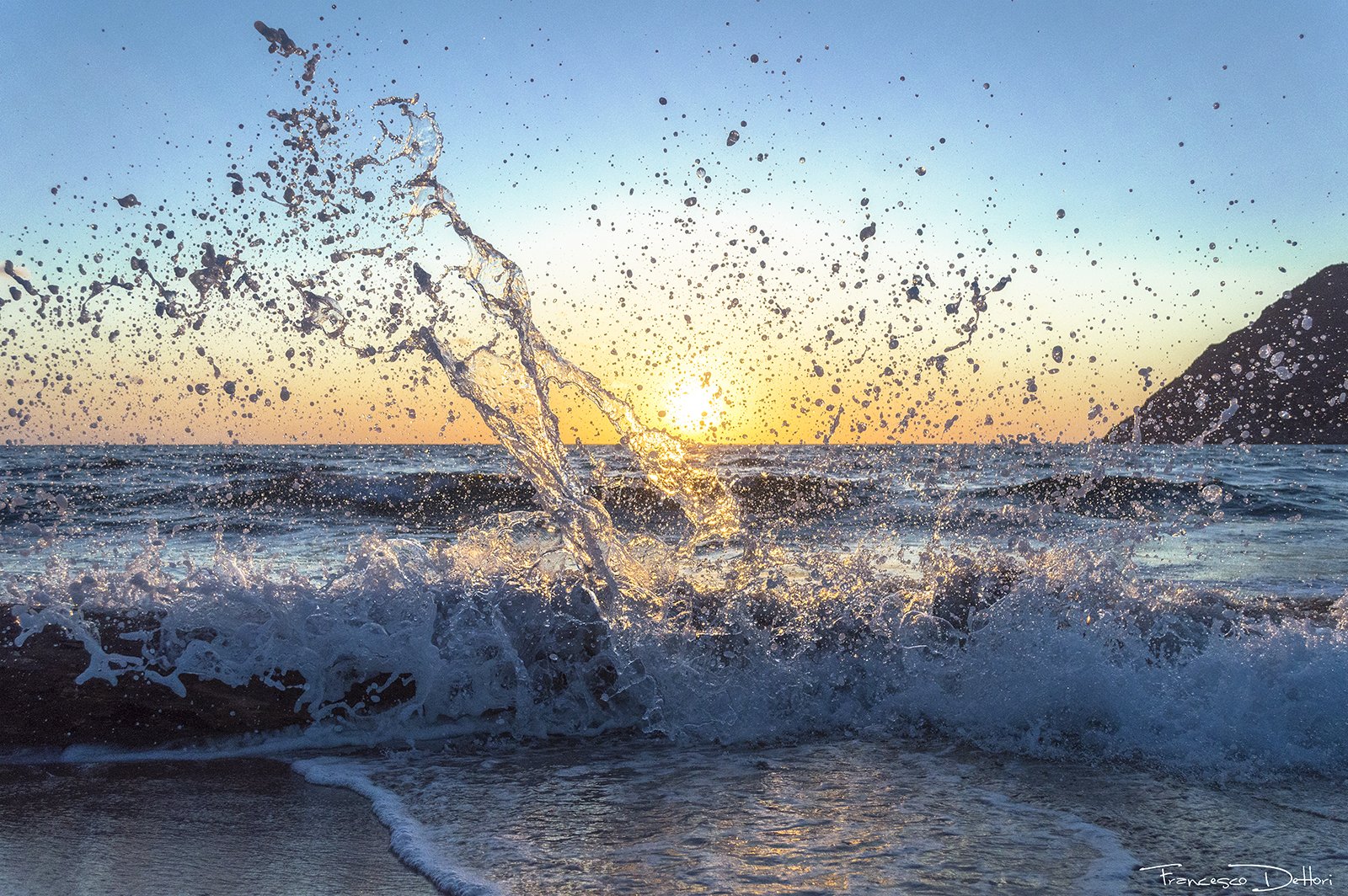 Tramonto a Porto Ferro