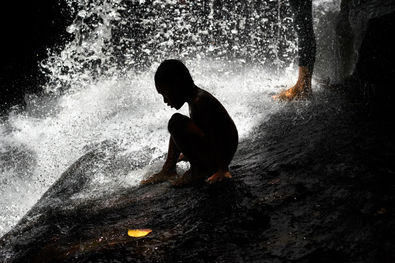 Waterfall Kbal Spean, Cambodia