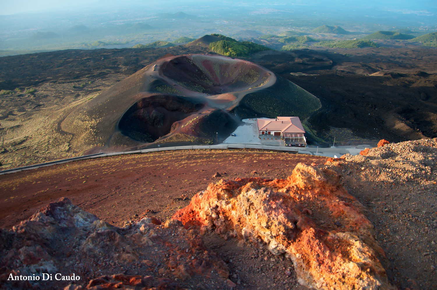 Silvestri craters, Sunrise
