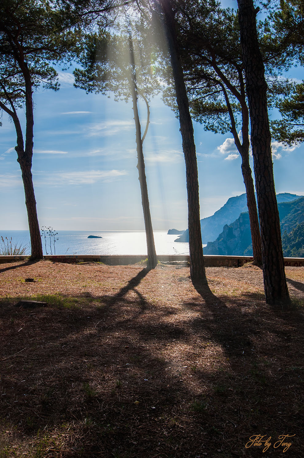 scorcio costiera amalfitana