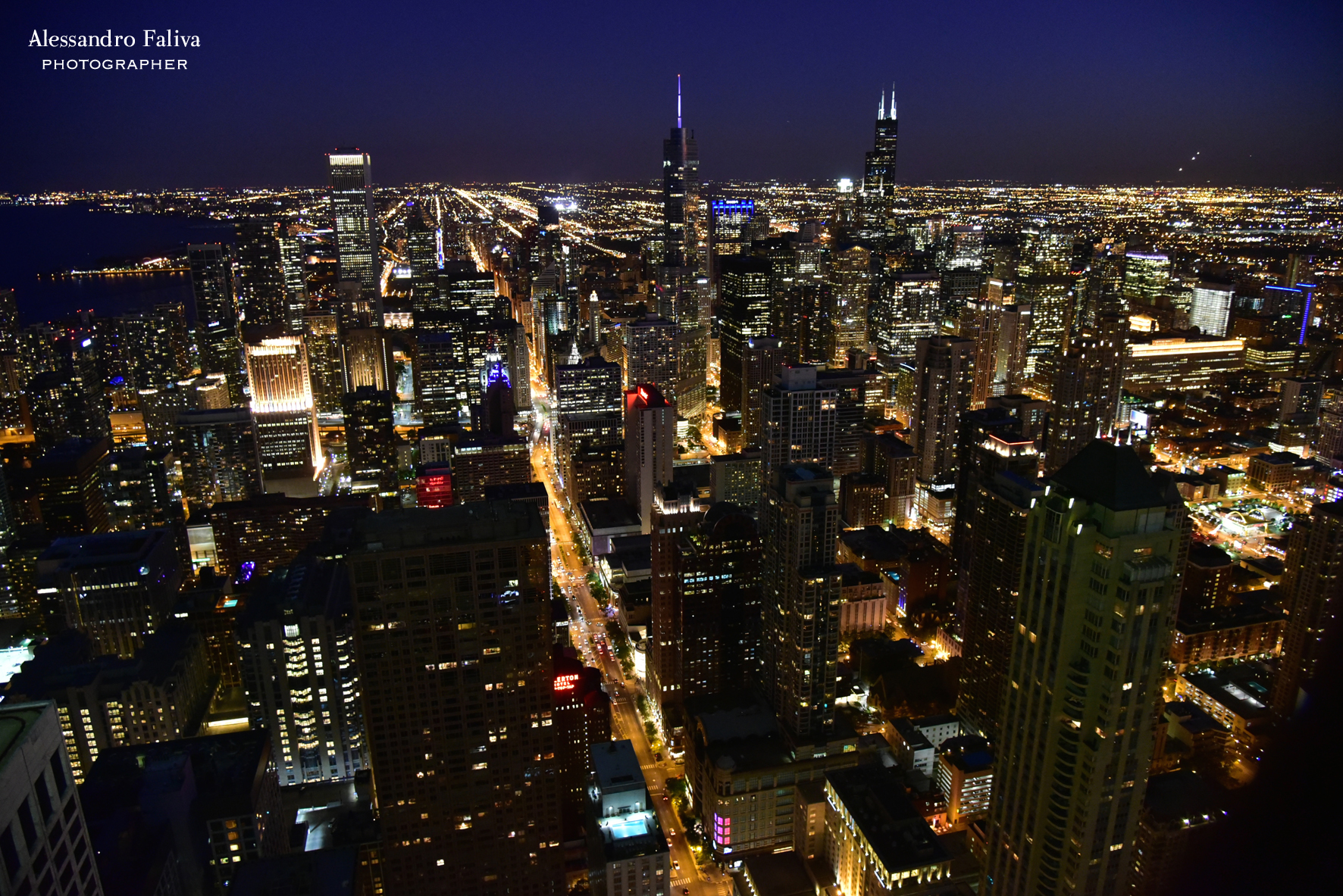 chicago, from John Hancock Tower