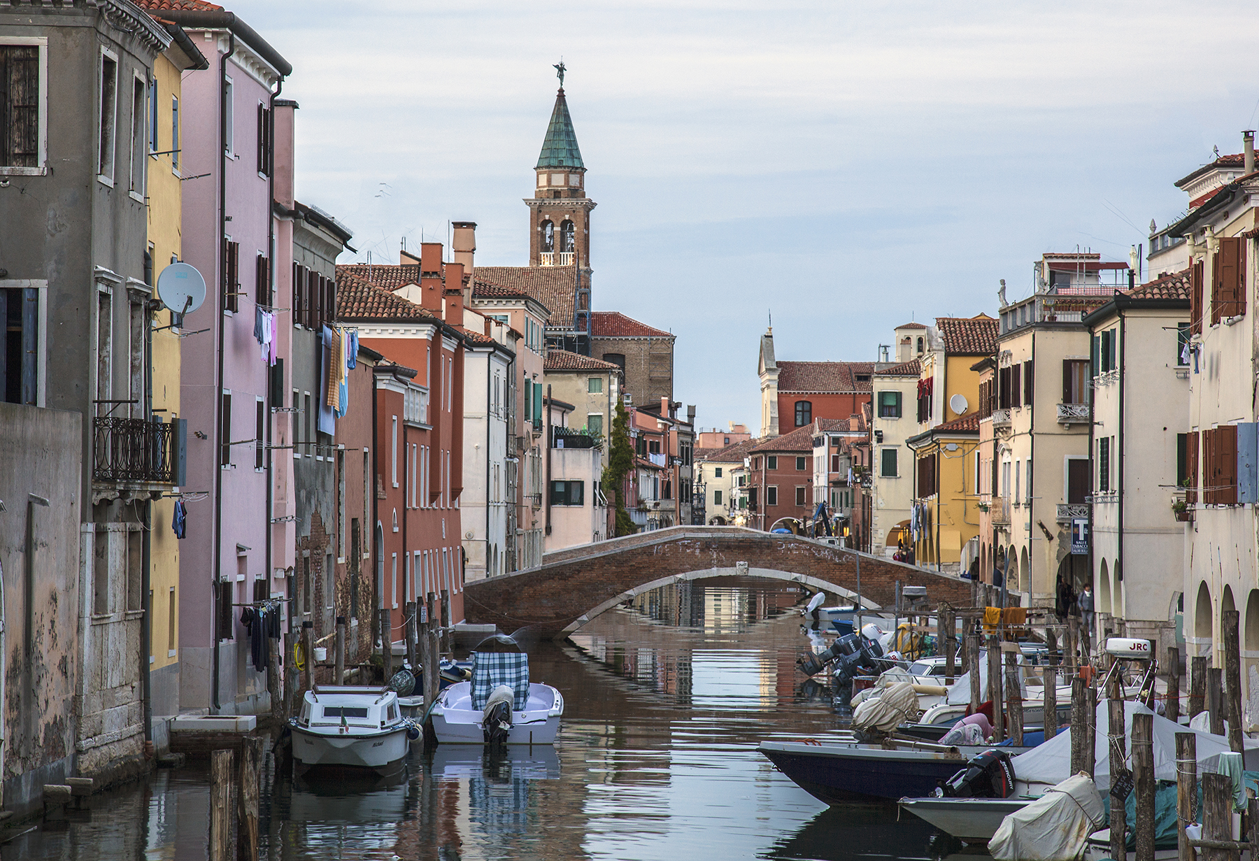 cartolina di Chioggia a colori