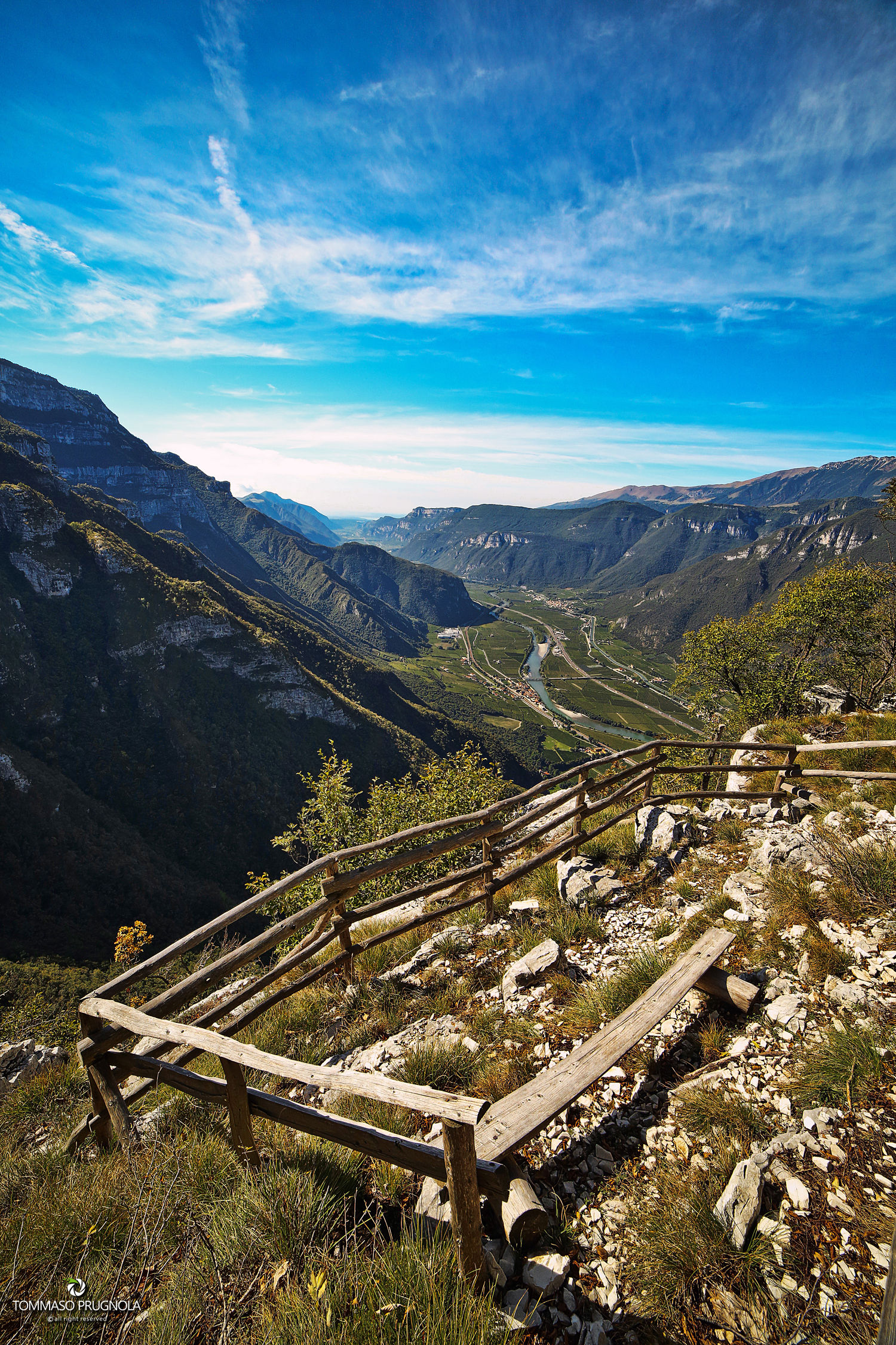 La Valle dell'Adige dal Piam Ros