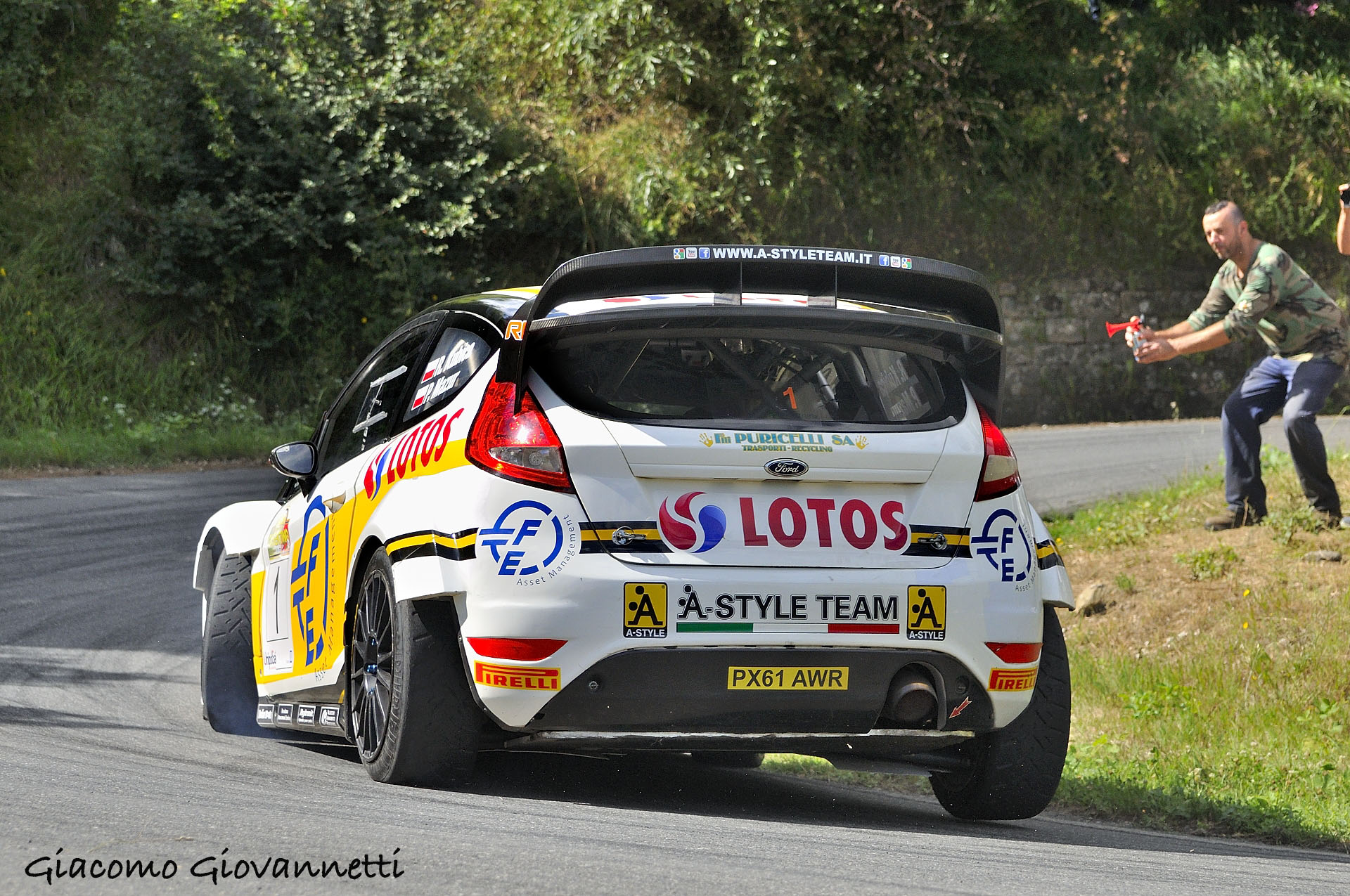 Rally del Casentino Robert Kubica