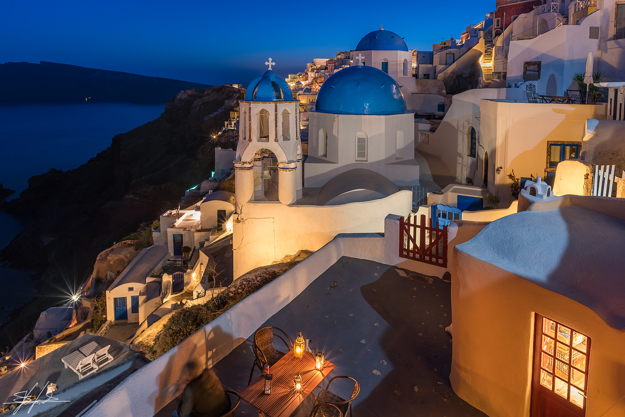 As a crib - Oia, Santorini