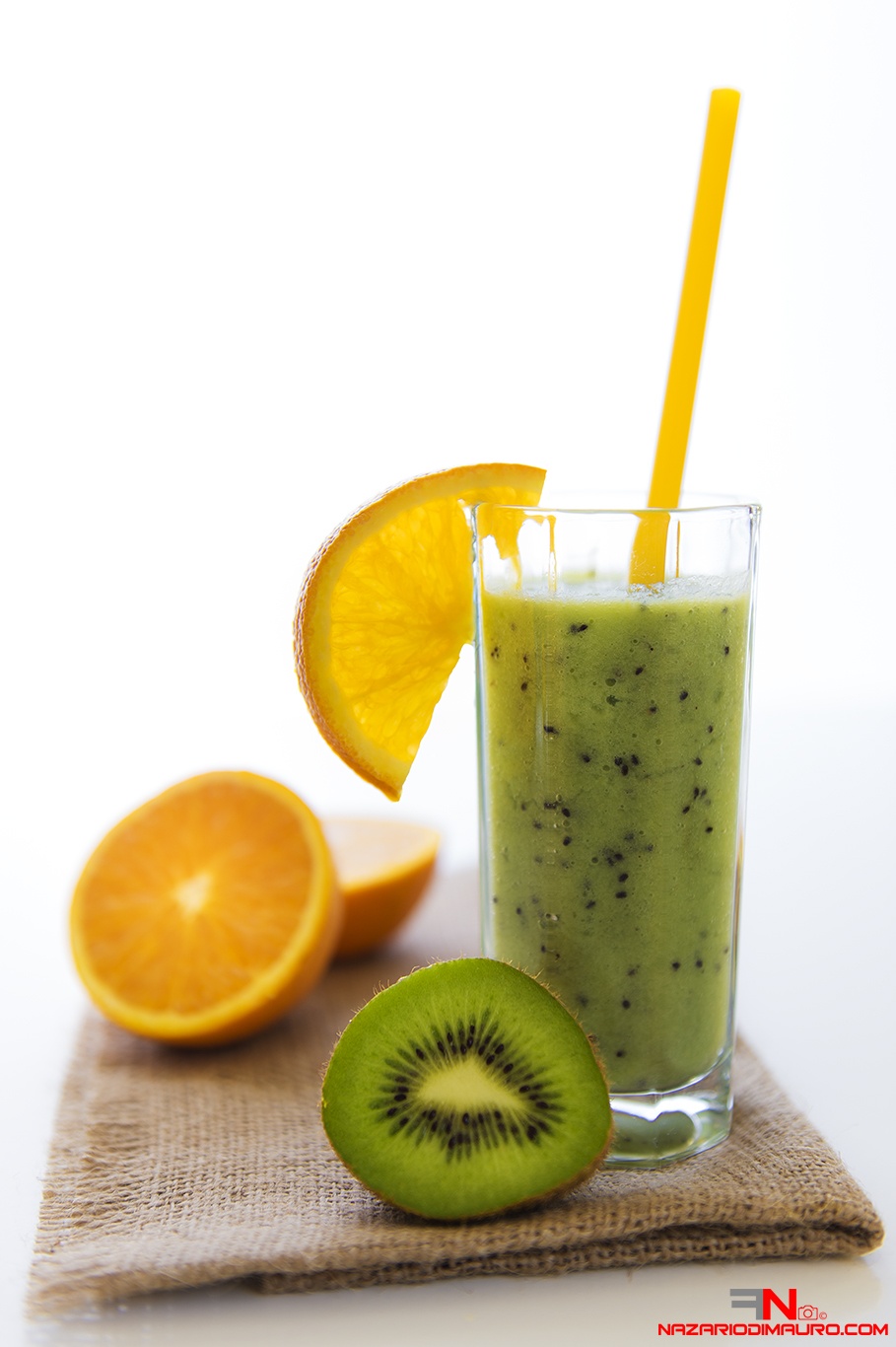 Fresh fruit smoothie ....