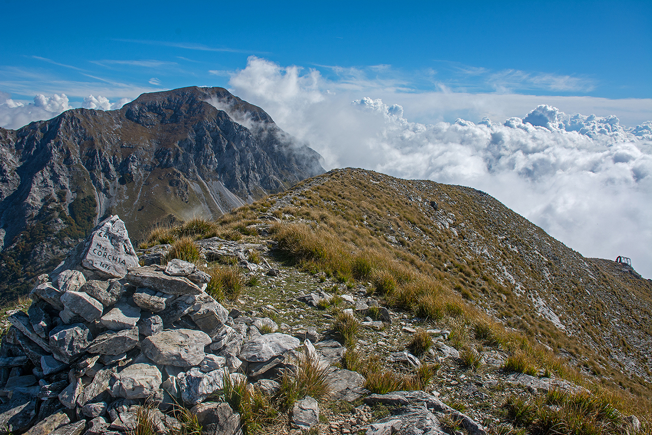 On the top of Corchia