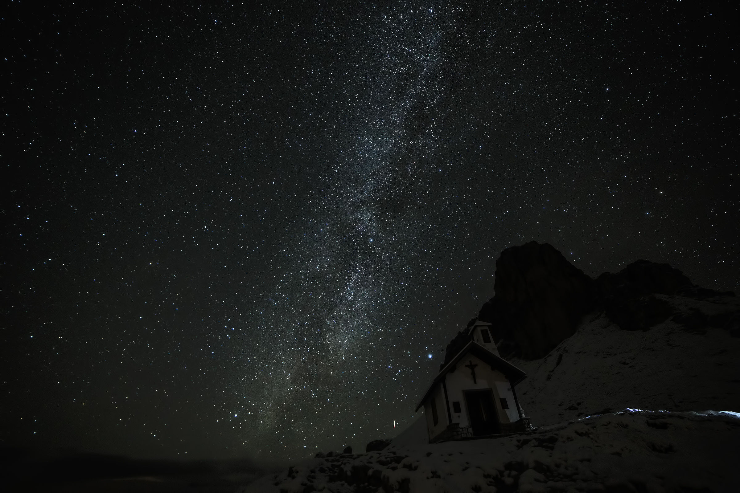 Notte in... bianco al Locatelli