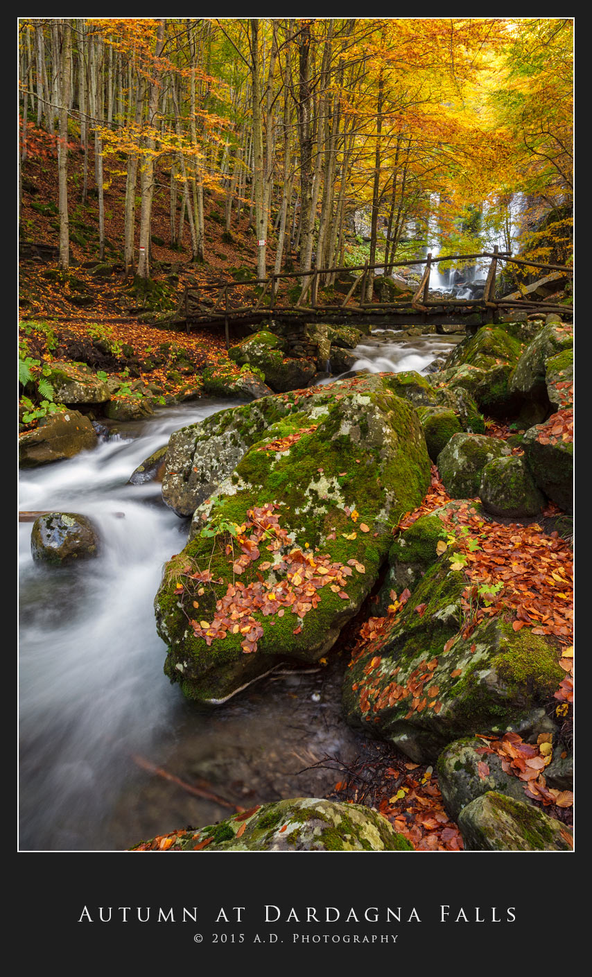 Autumn at Dardagna Falls