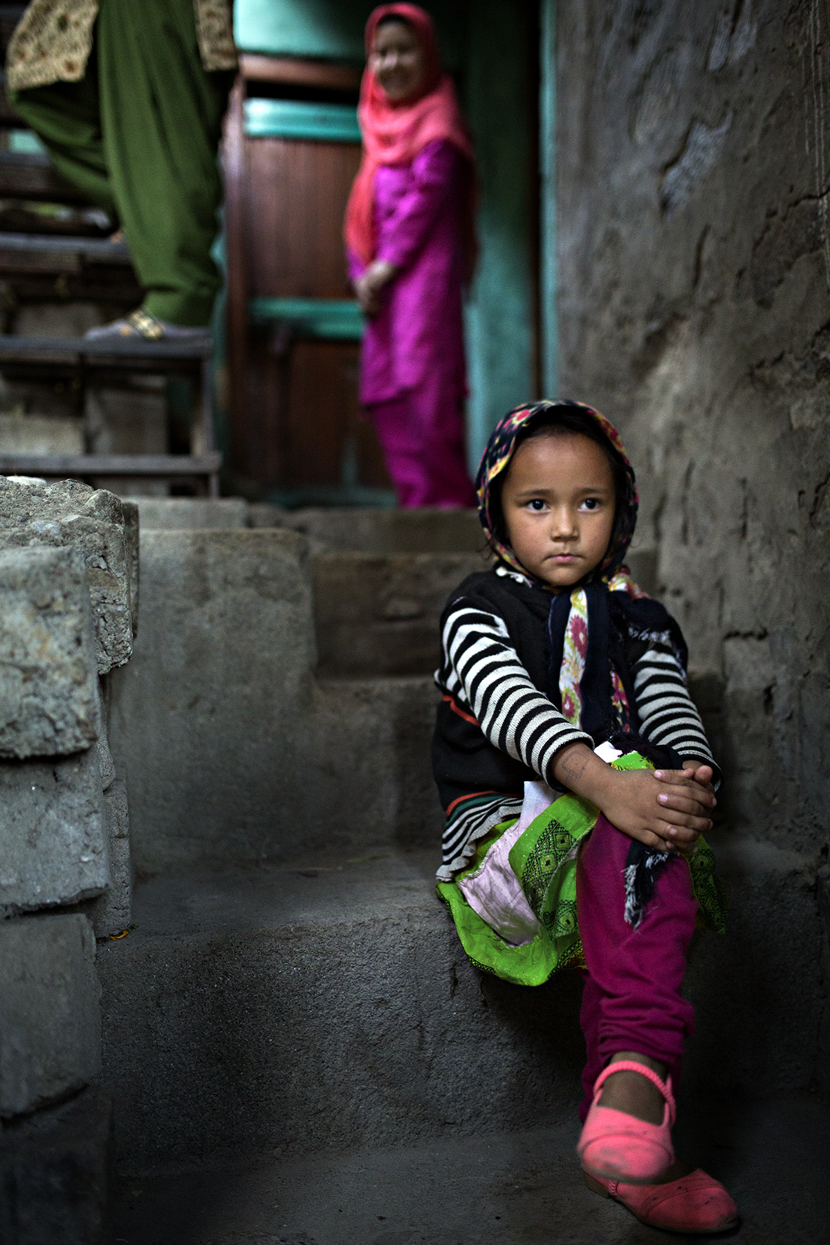 play of colors in kashmir ..