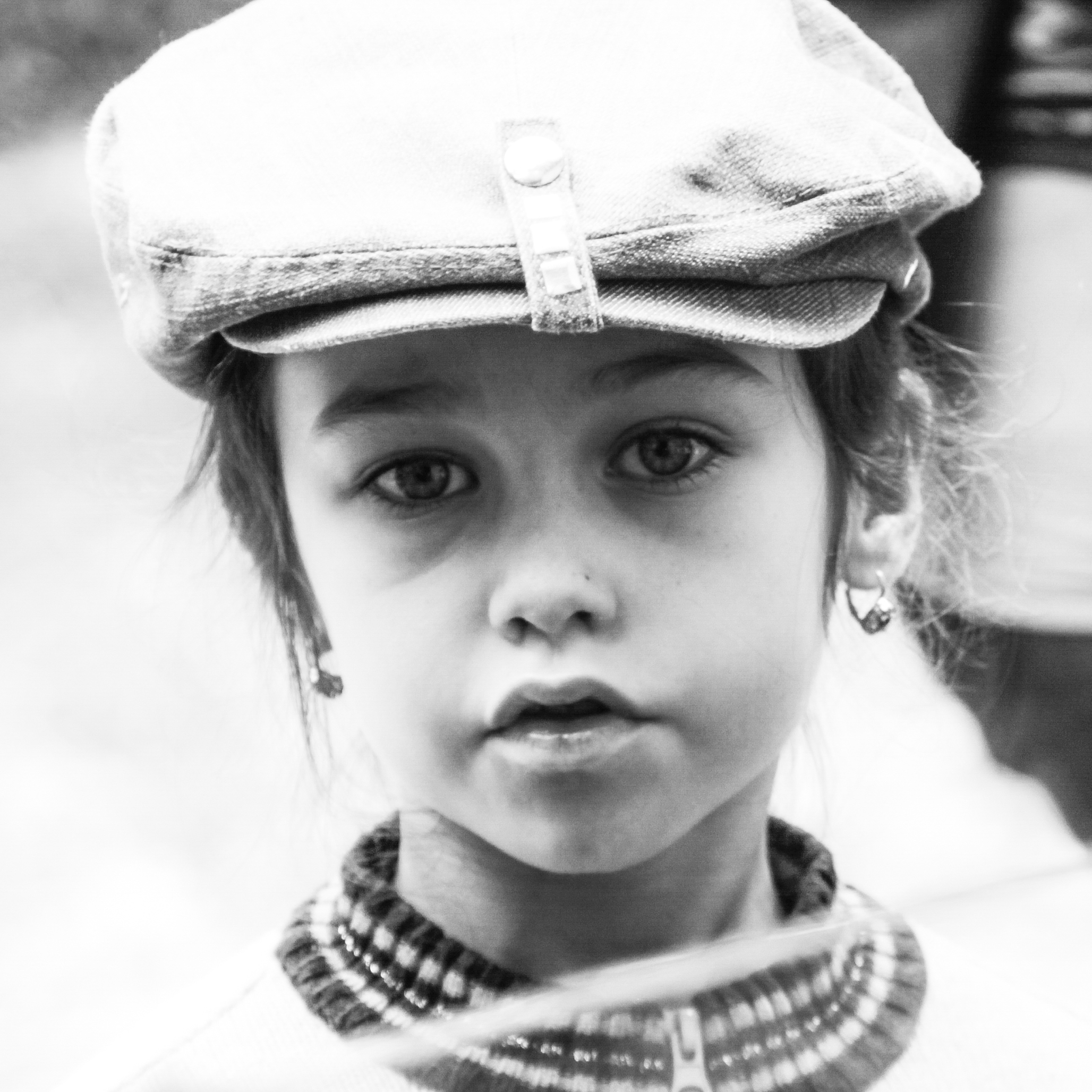 The innocence of a look