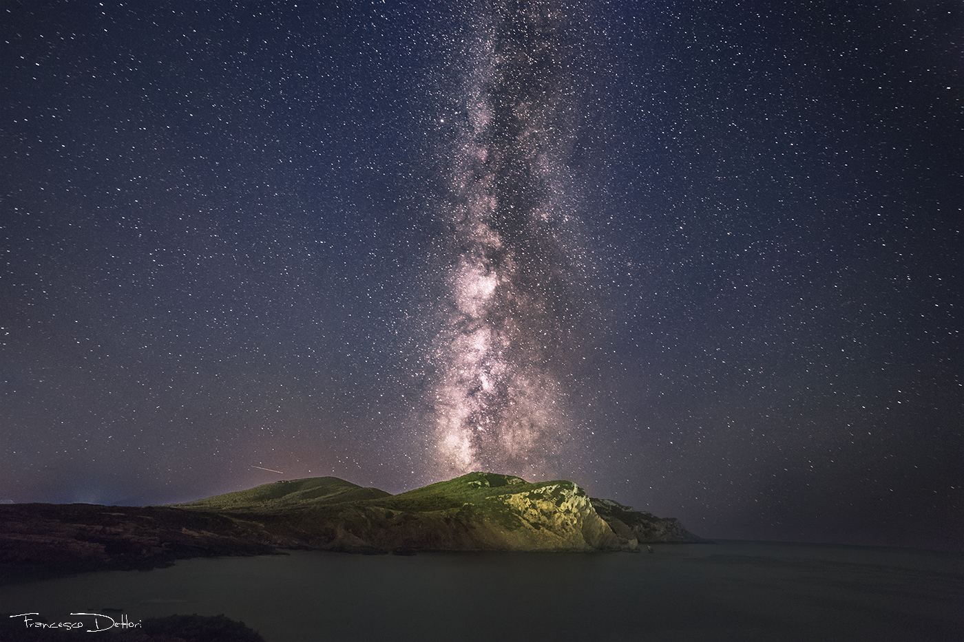 Via Lattea alla Caletta di Porticciolo