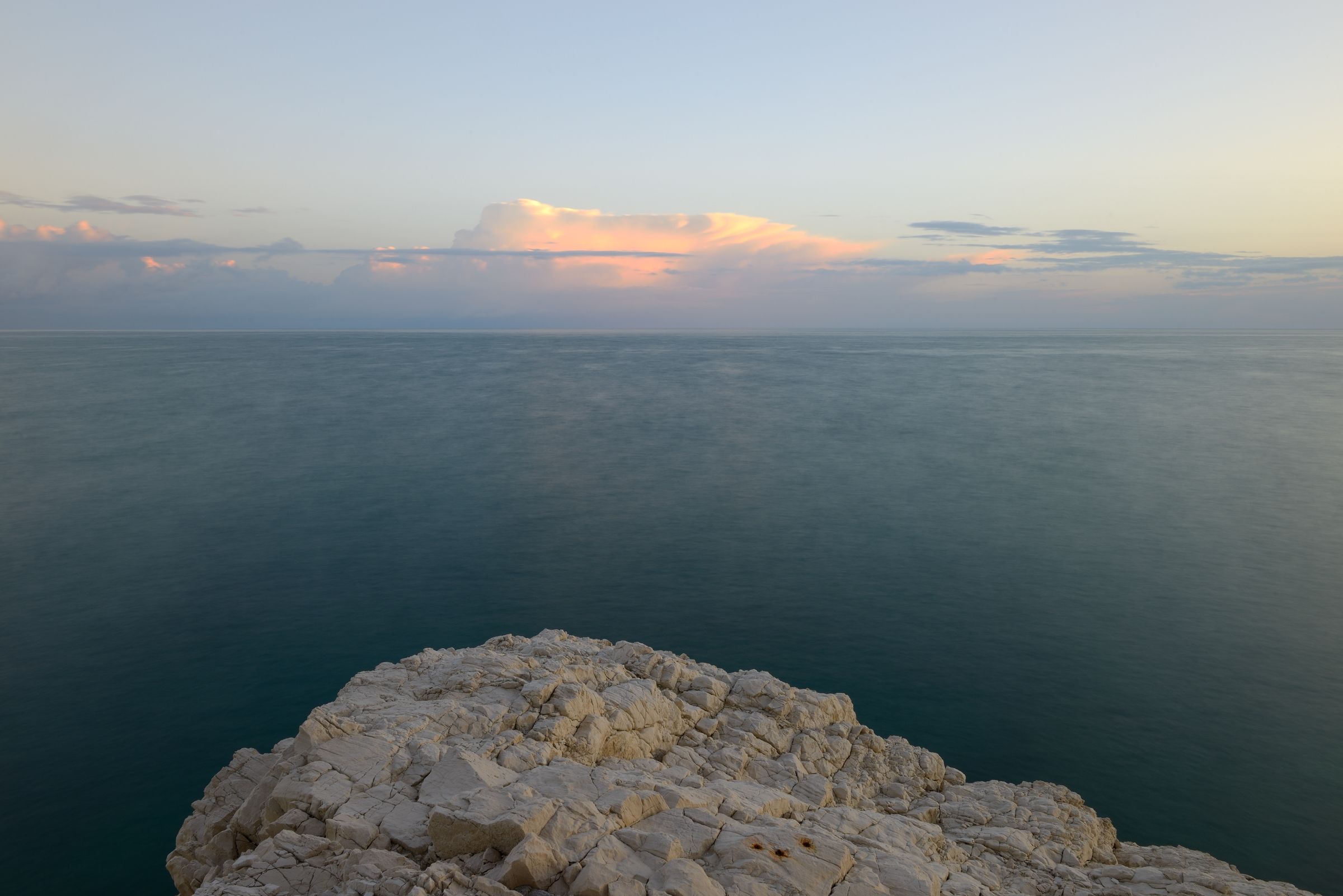 The terrace on the sea