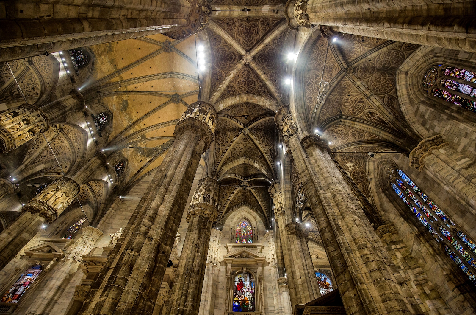 Le volte del Duomo di Milano