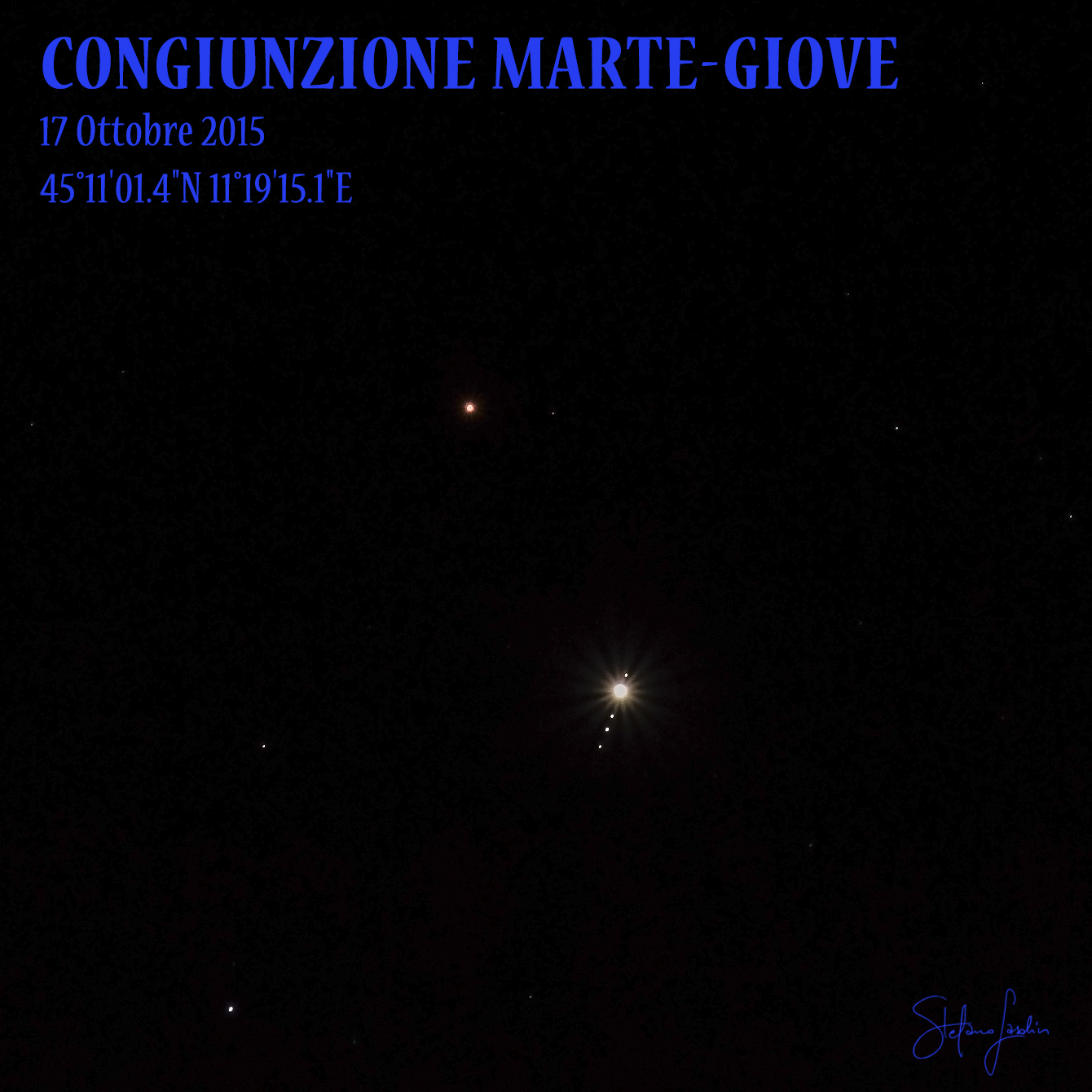 Mars-Jupiter conjunction