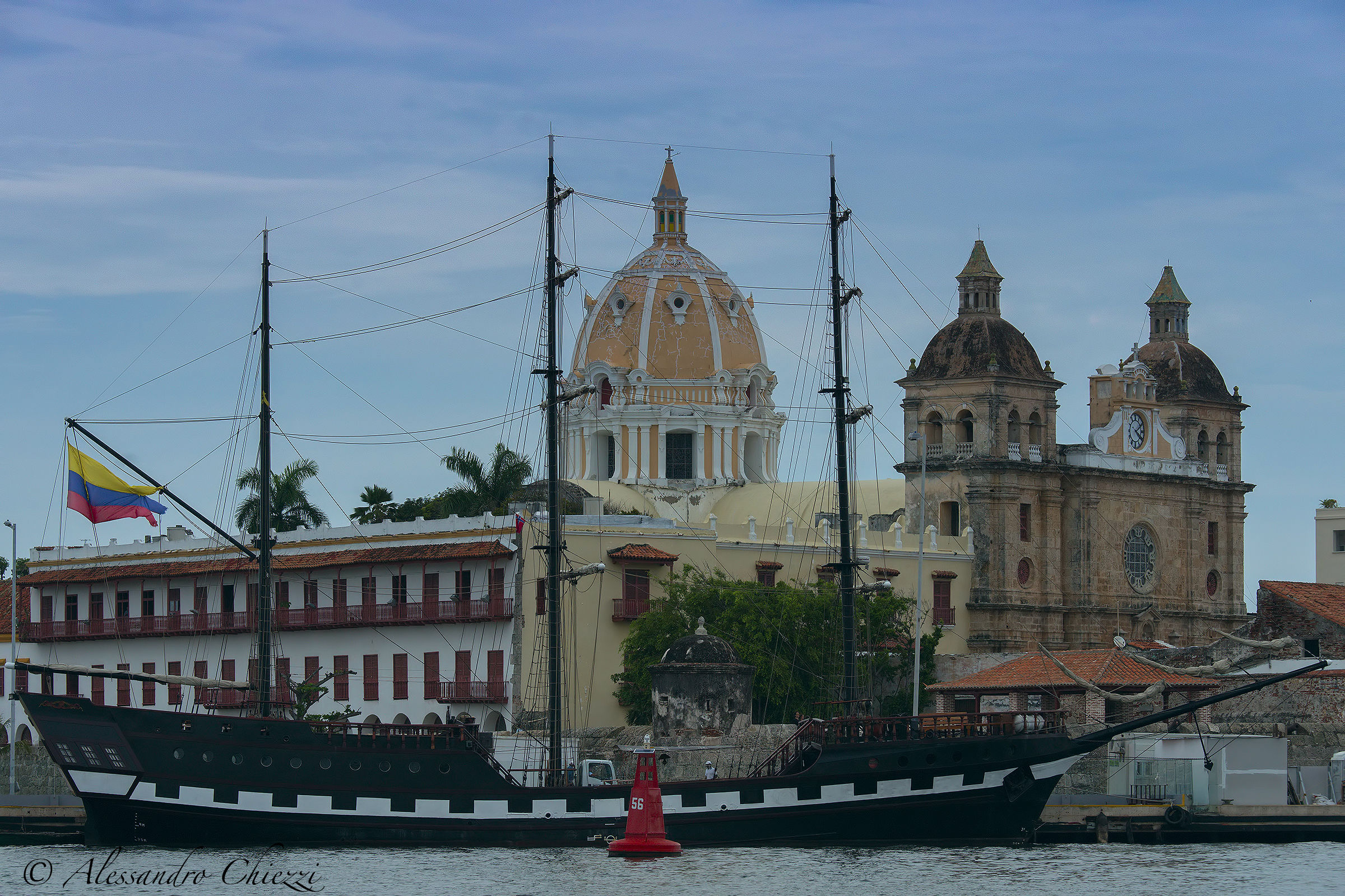 The port of Cartagena