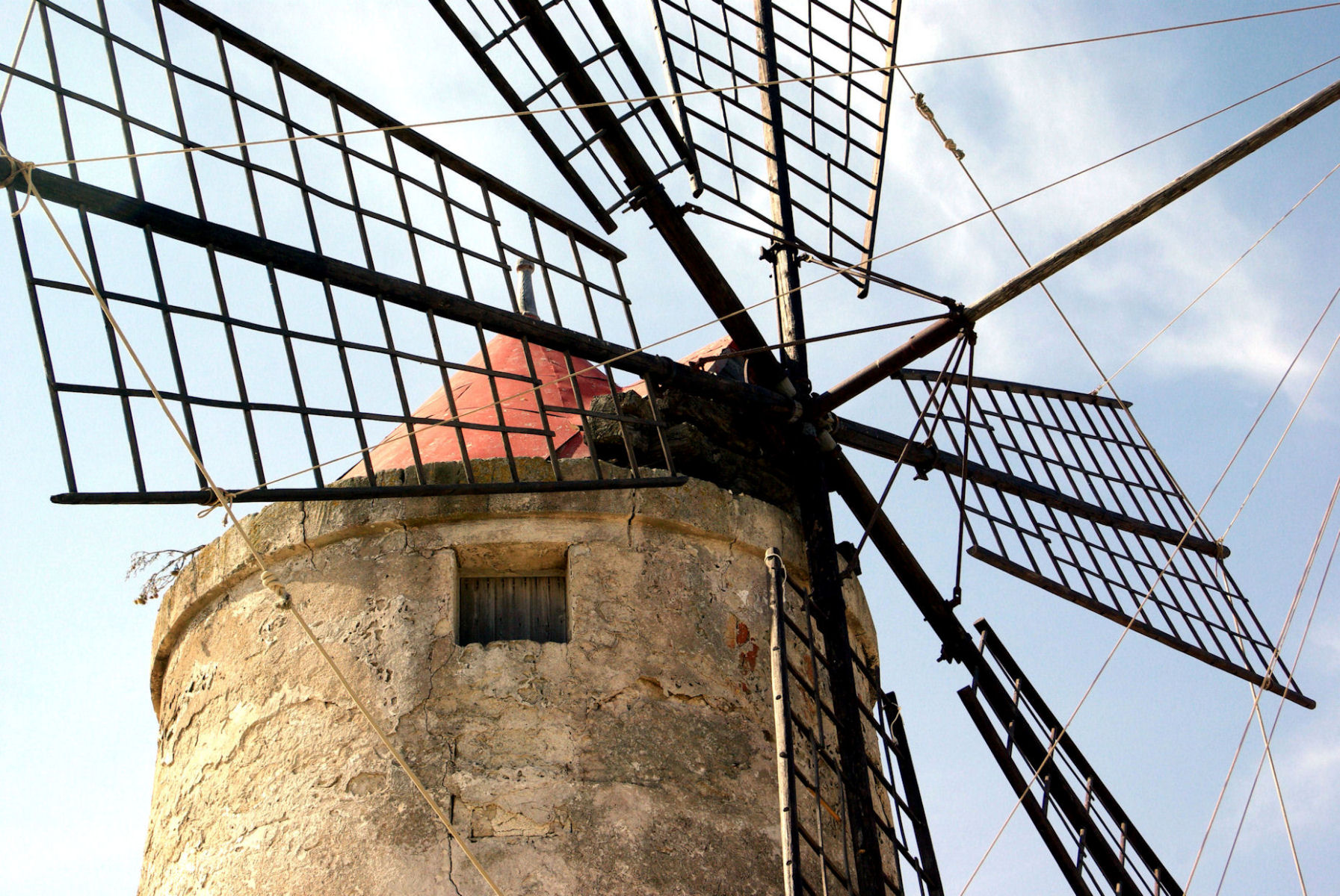 Trapani,Il mulino alle saline