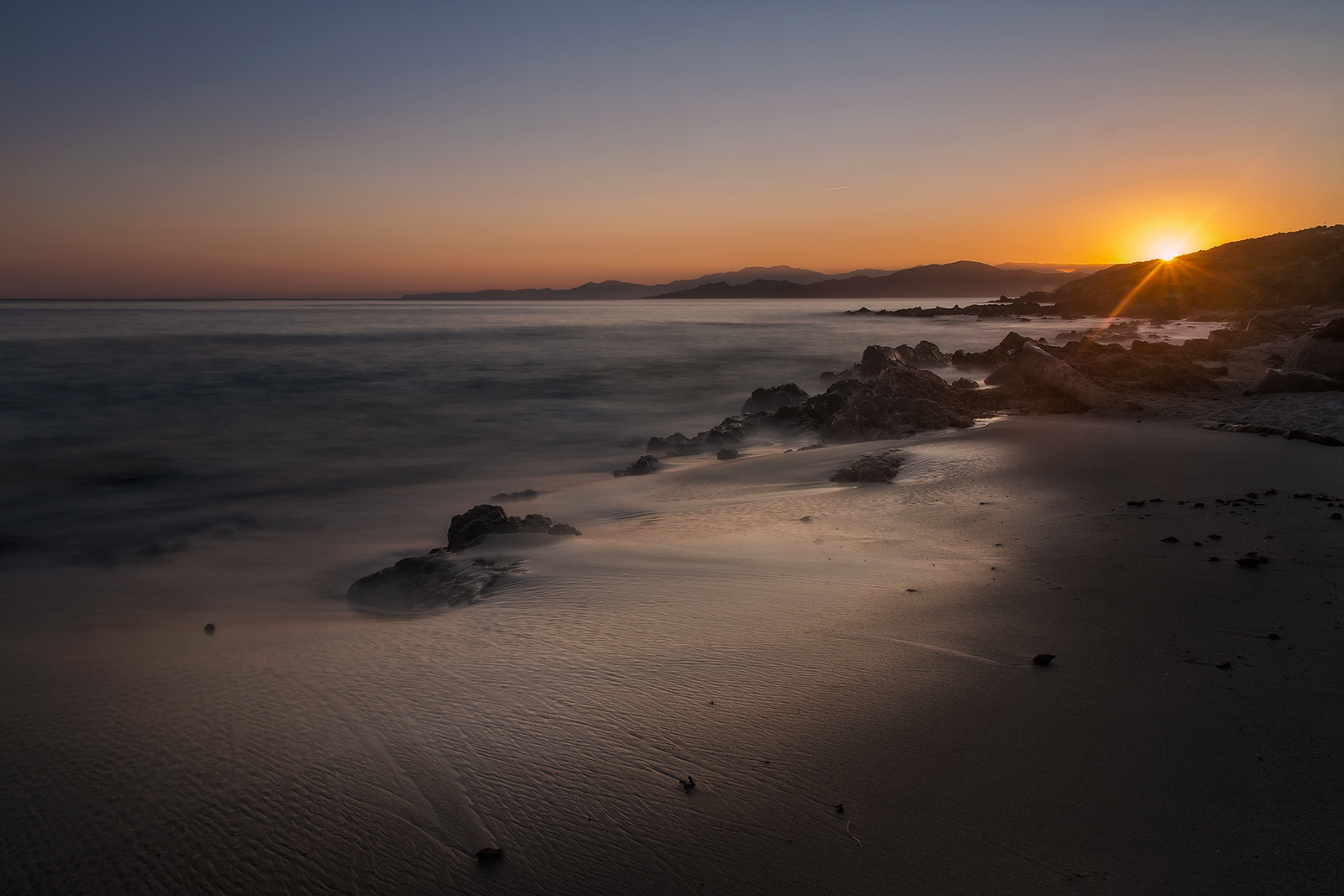 Sunrise at Ile Rousse (Corsica)