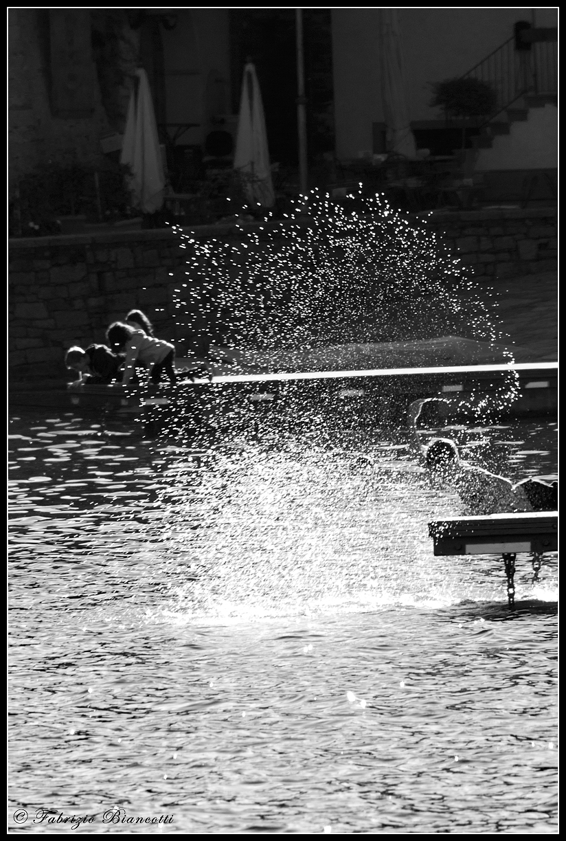 Giocando con l'acqua