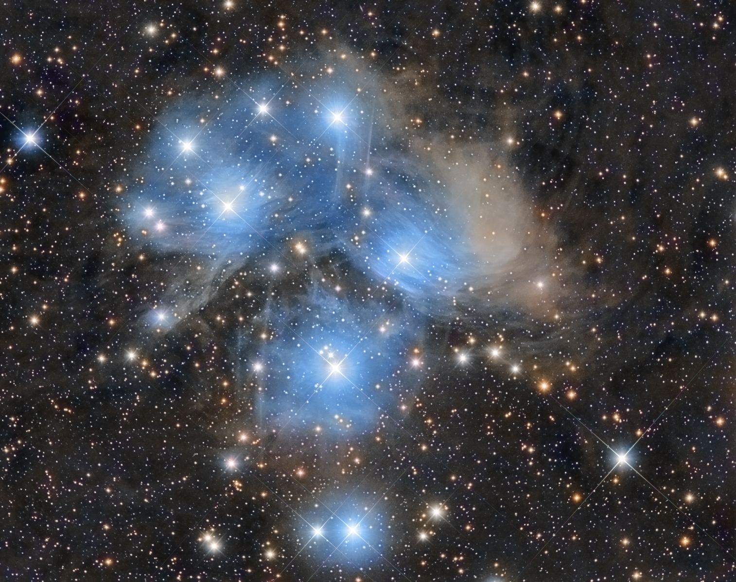 Pleiadi Star Cluster