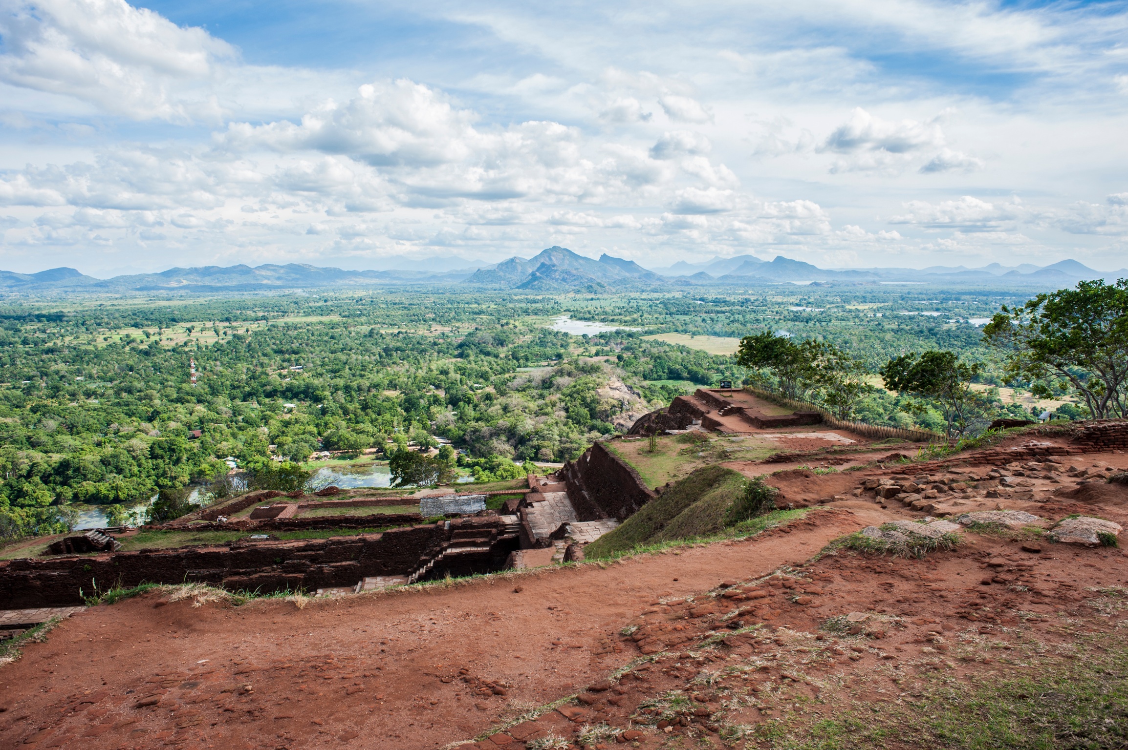 Vista da Sigiriya