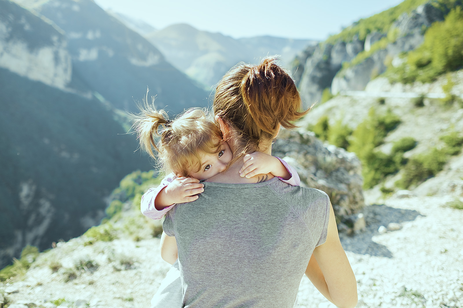 Una bambina a cui fu chiesto dove fosse casa sua rispos