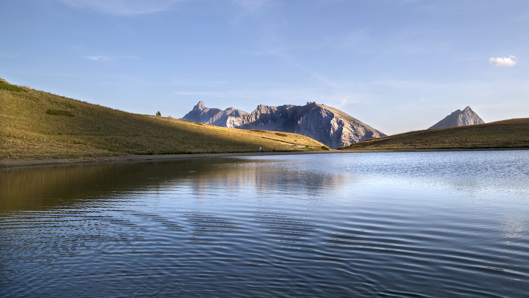Lago dei sette colori, tra Clavière e Monginevro