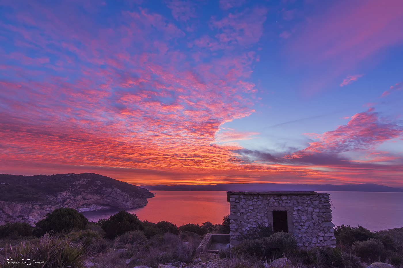 Alba su Punta Giglio